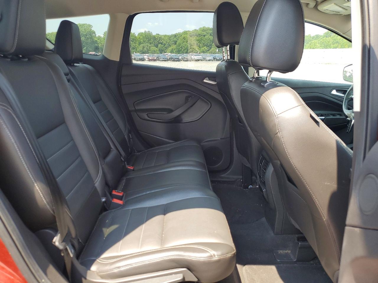 2014 Ford Escape Titanium Orange vin: 1FMCU9J98EUB53191