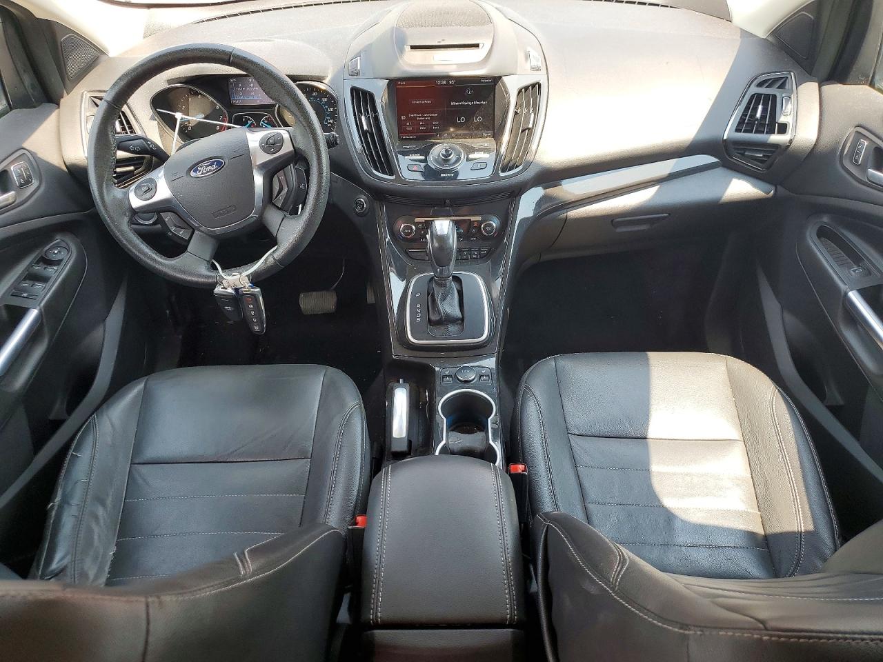 2014 Ford Escape Titanium Orange vin: 1FMCU9J98EUB53191