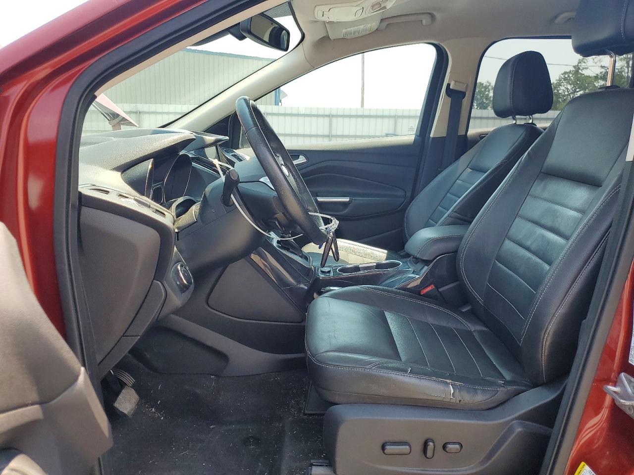 2014 Ford Escape Titanium Orange vin: 1FMCU9J98EUB53191