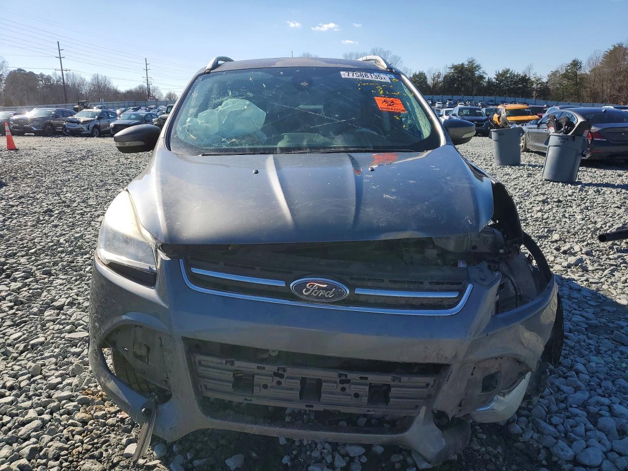 2014 Ford Escape Titanium Silver vin: 1FMCU9J98EUC16144