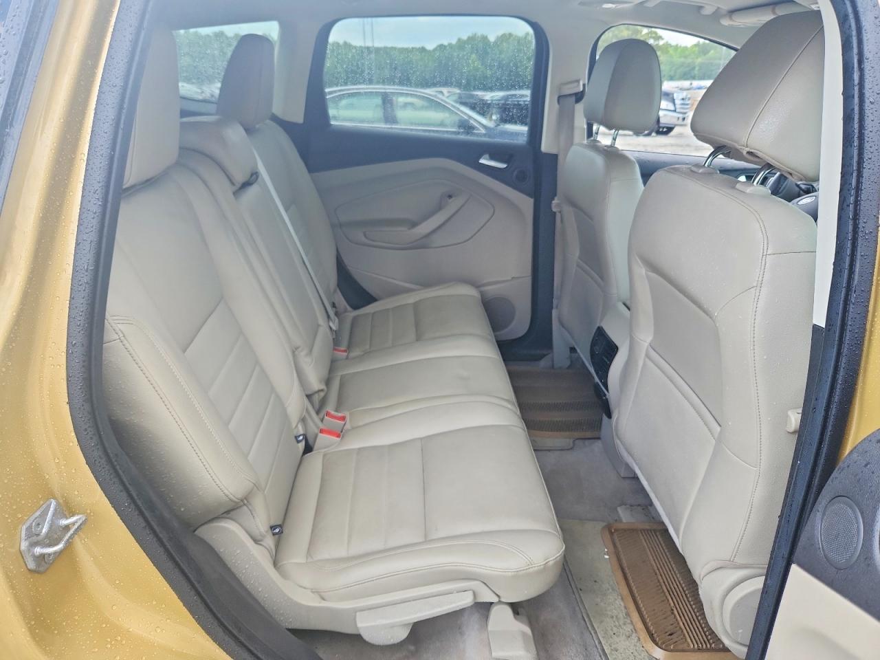 2014 Ford Escape Titanium Золотой vin: 1FMCU9J98EUC20159