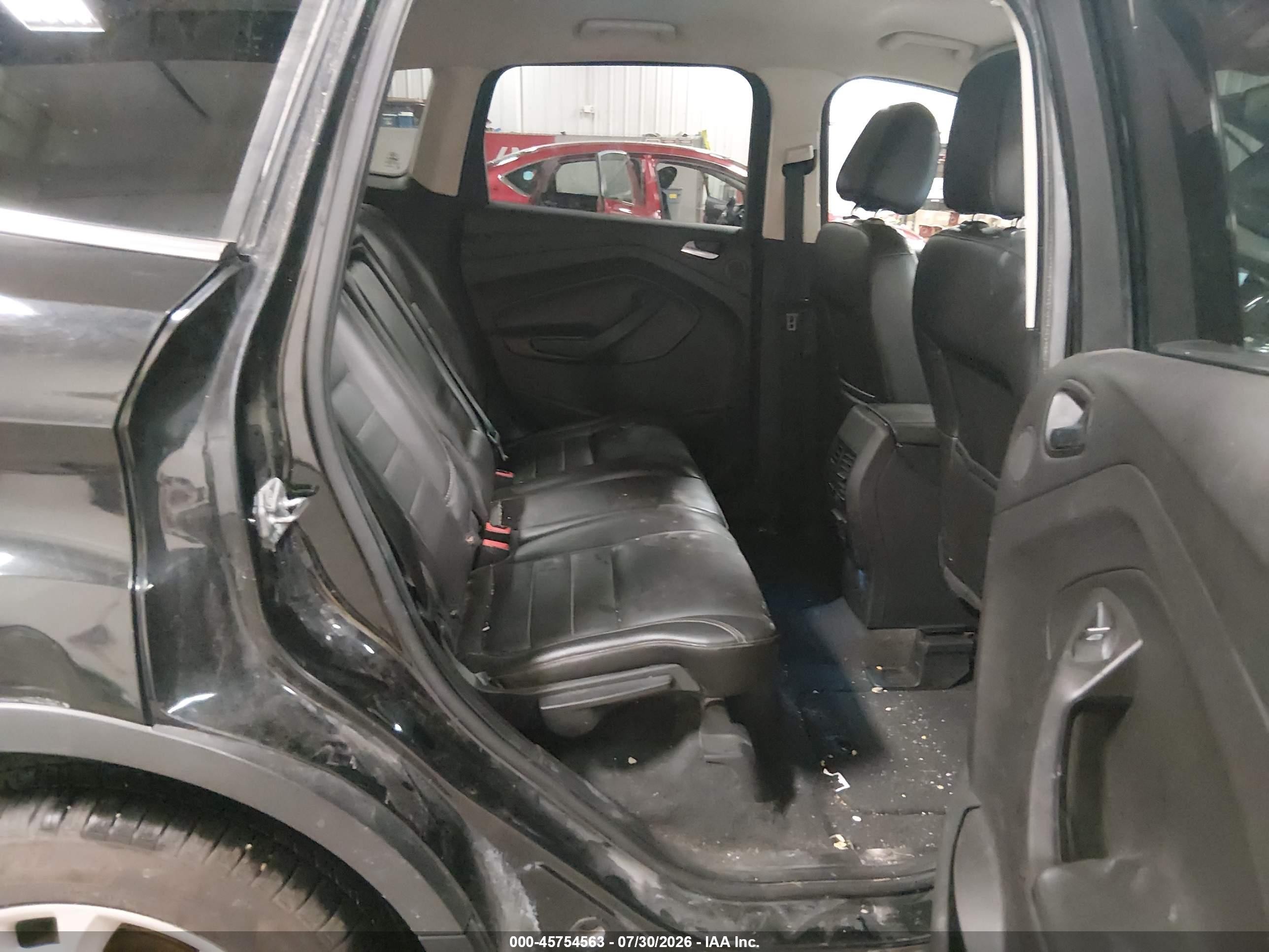 2014 Ford Escape Titanium Black vin: 1FMCU9J98EUD67260