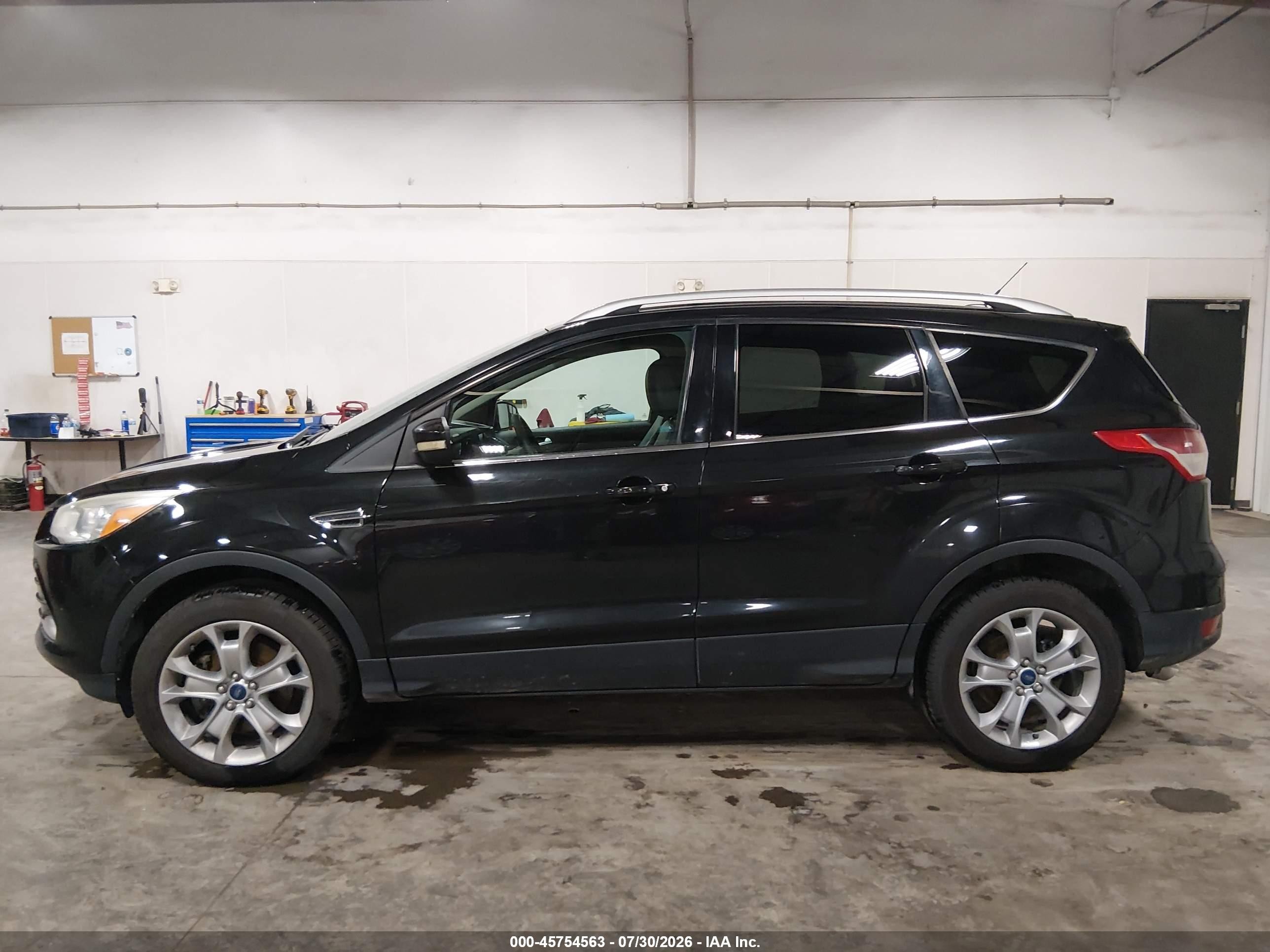 2014 Ford Escape Titanium Black vin: 1FMCU9J98EUD67260