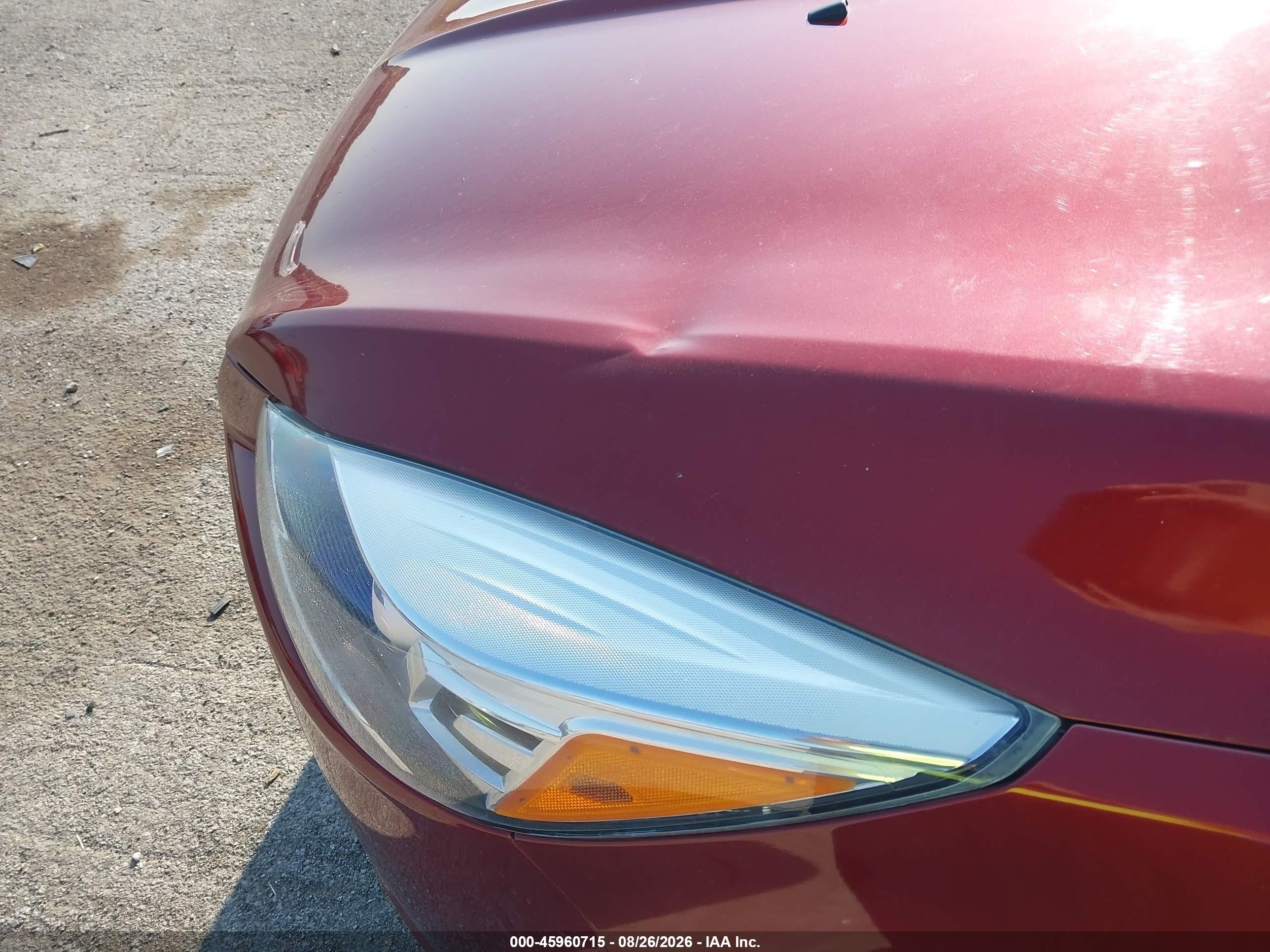 2014 Ford Escape Titanium Maroon vin: 1FMCU9J98EUE15825