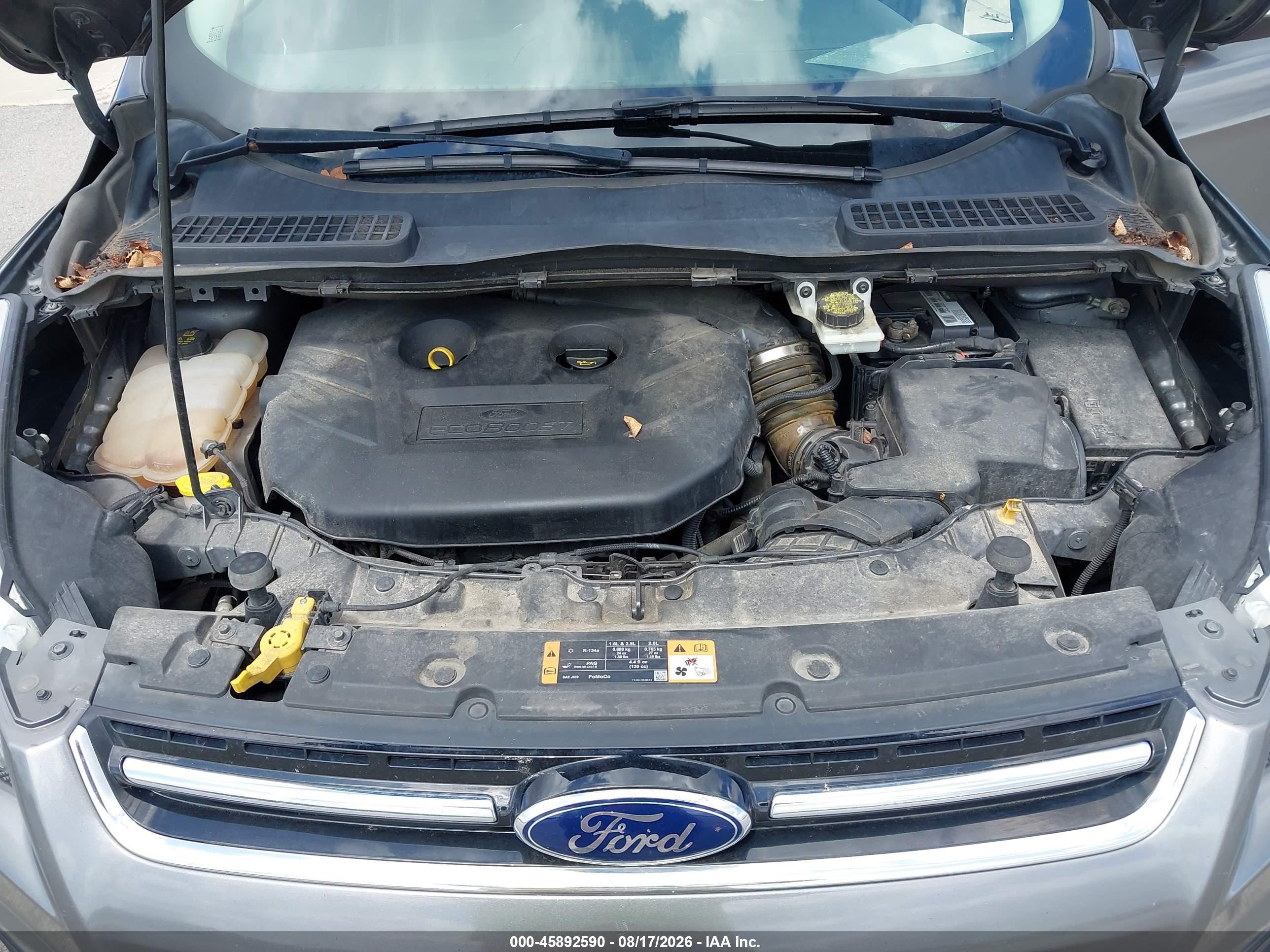 2014 Ford Escape Titanium Gray vin: 1FMCU9J98EUE49439