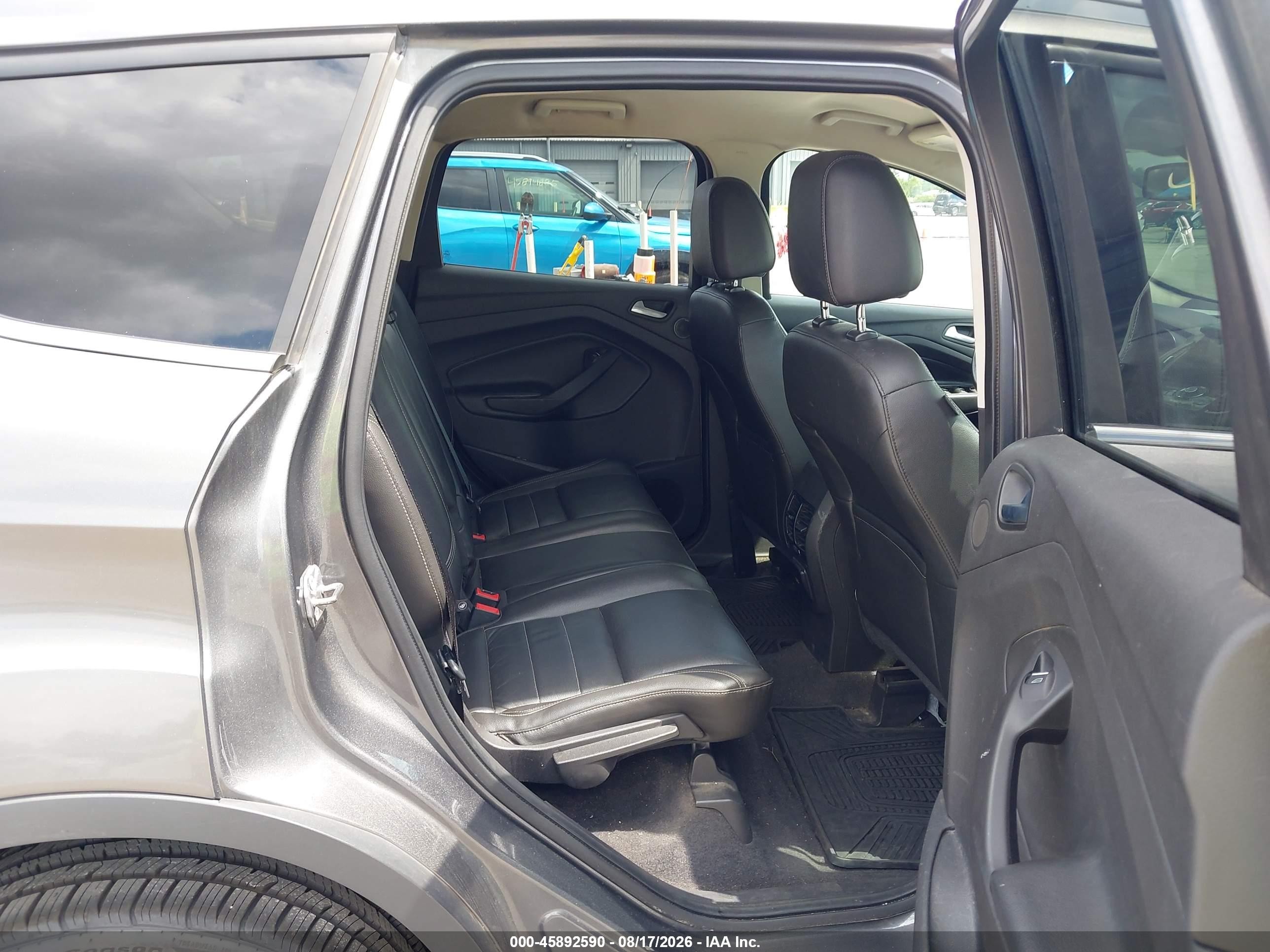 2014 Ford Escape Titanium Gray vin: 1FMCU9J98EUE49439