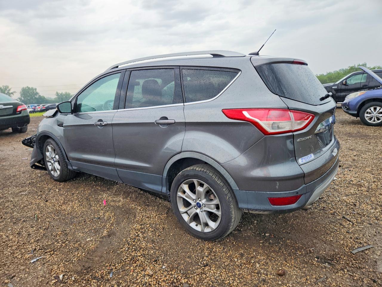 2014 Ford Escape Titanium Gray vin: 1FMCU9J98EUE57914