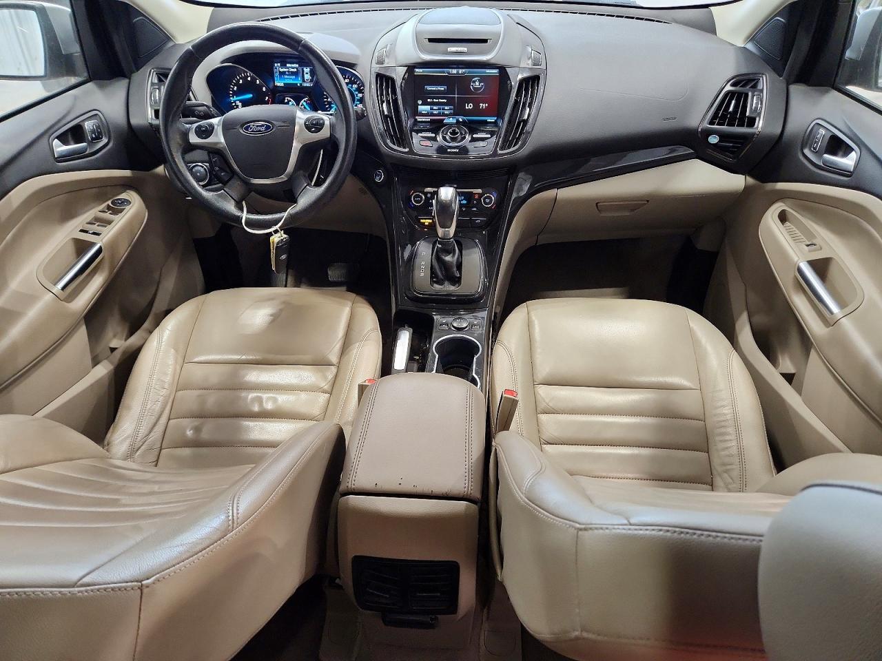2015 Ford Escape Titanium Silver vin: 1FMCU9J98FUA05141