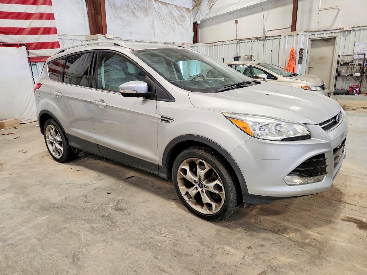 2015 Ford Escape Titanium Silver vin: 1FMCU9J98FUA05141