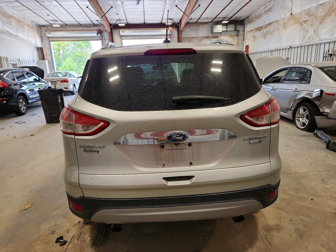 2015 Ford Escape Titanium Silver vin: 1FMCU9J98FUA05141