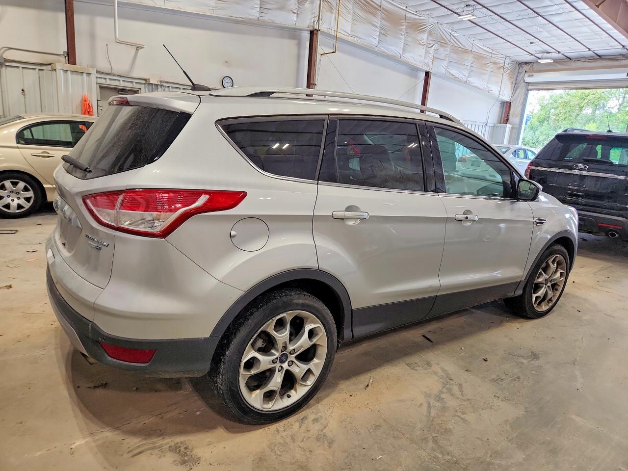 2015 Ford Escape Titanium Silver vin: 1FMCU9J98FUA05141