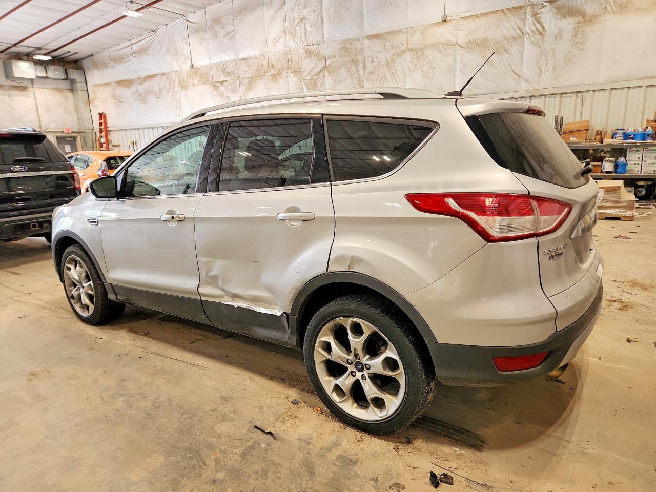 2015 Ford Escape Titanium Silver vin: 1FMCU9J98FUA05141