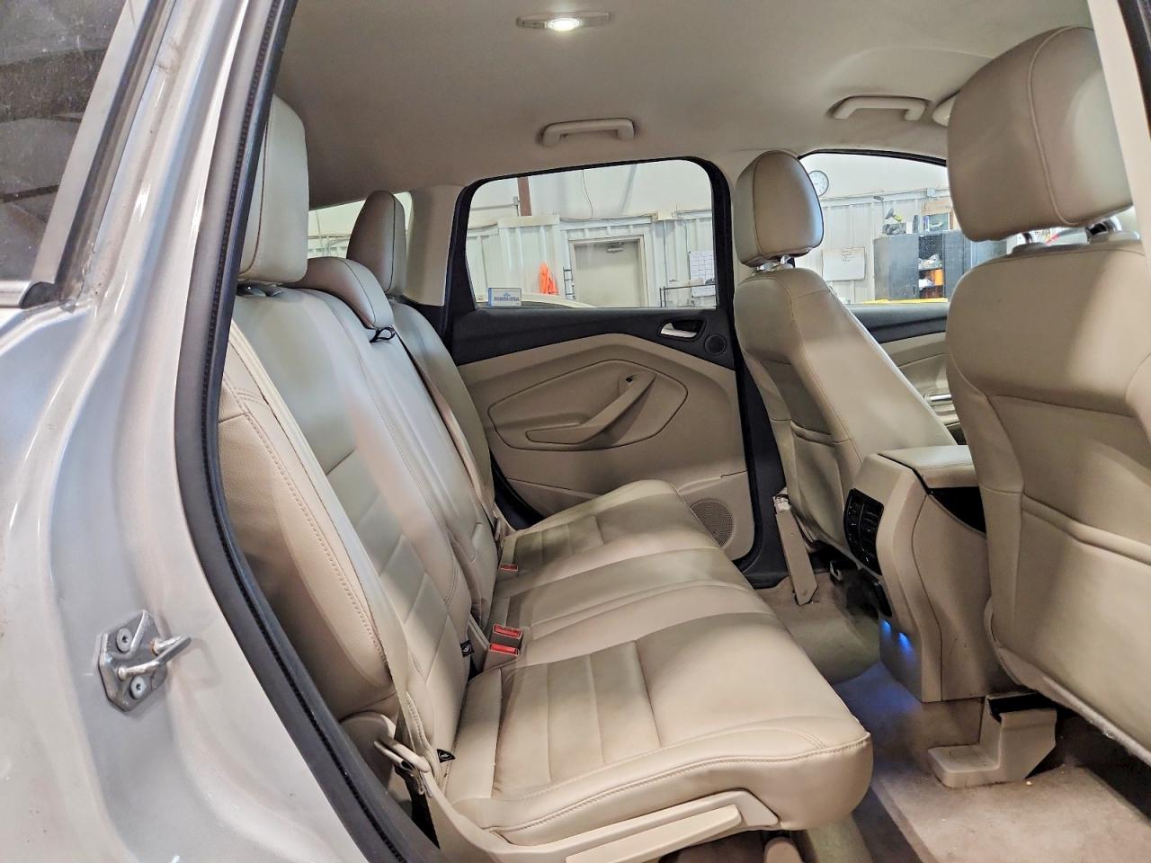 2015 Ford Escape Titanium Silver vin: 1FMCU9J98FUA05141