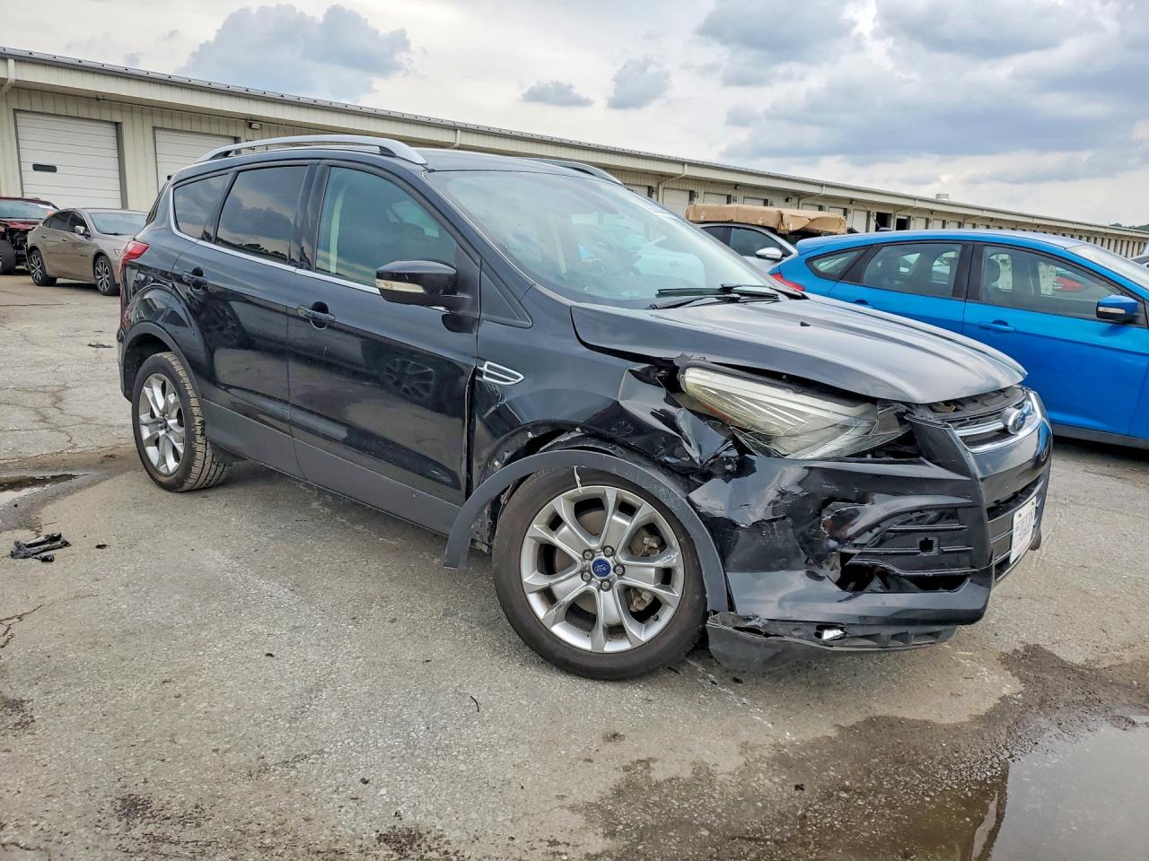 2015 Ford Escape Titanium Black vin: 1FMCU9J98FUA55327