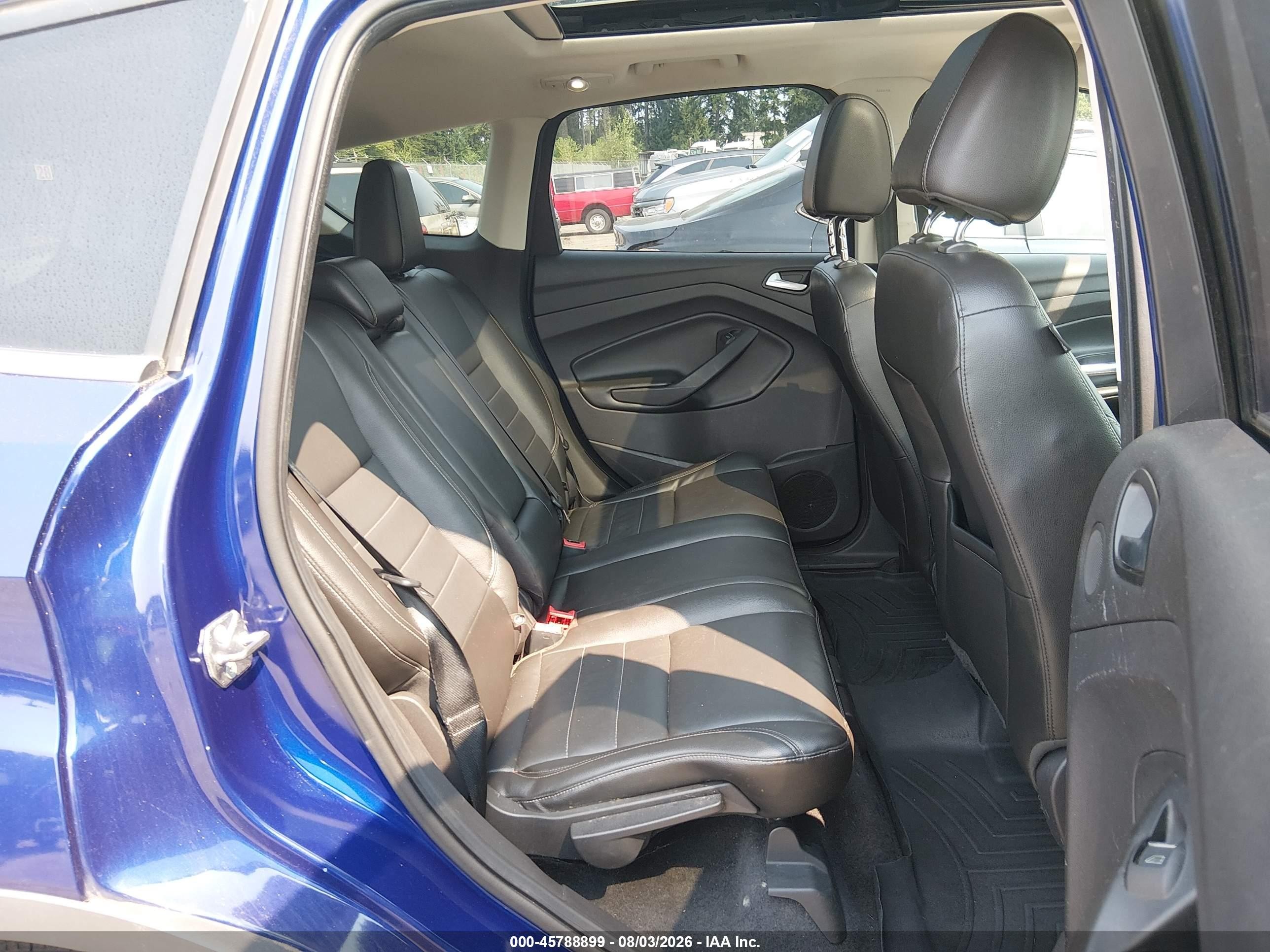 2015 Ford Escape Titanium Blue vin: 1FMCU9J98FUA79787