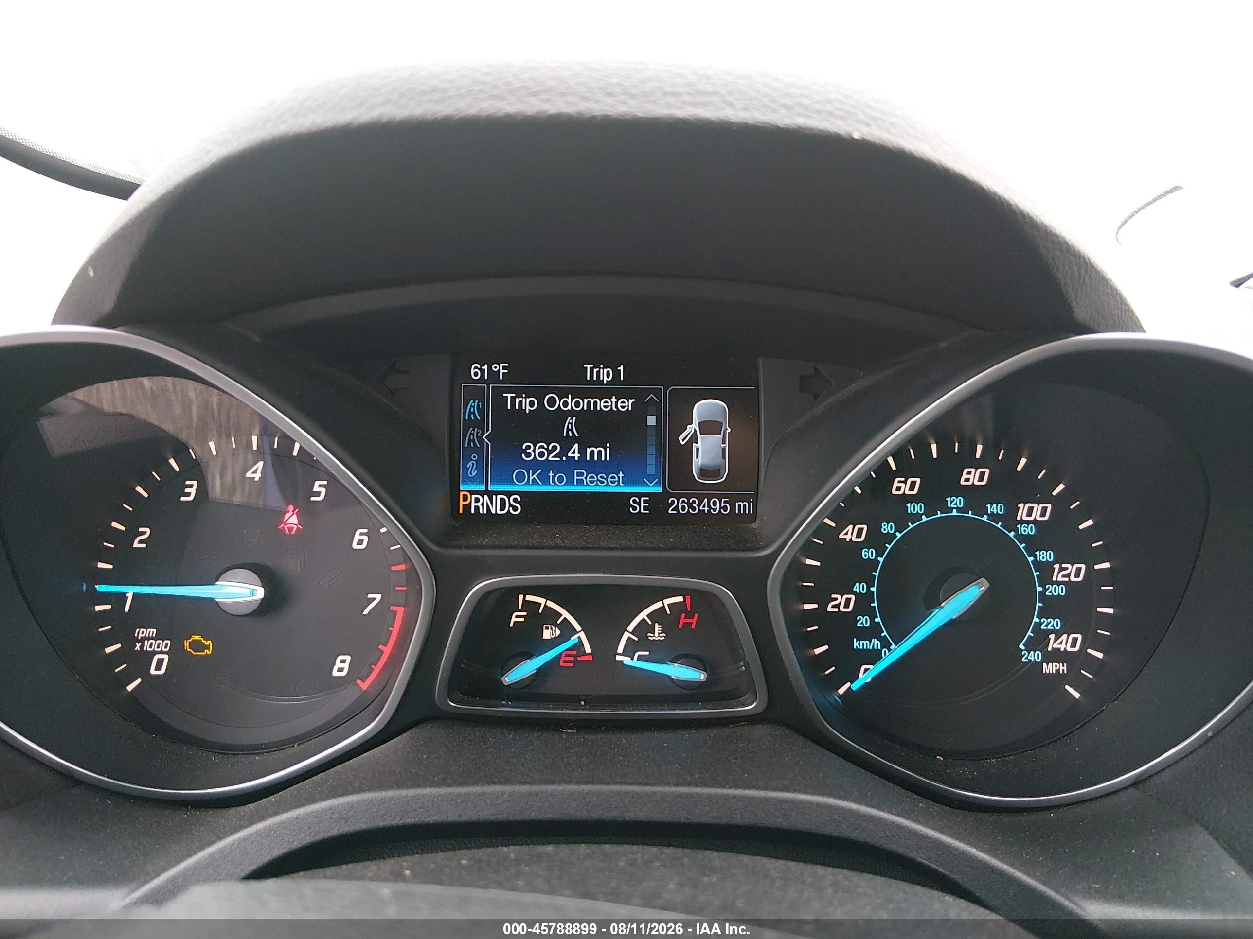 2015 Ford Escape Titanium Blue vin: 1FMCU9J98FUA79787