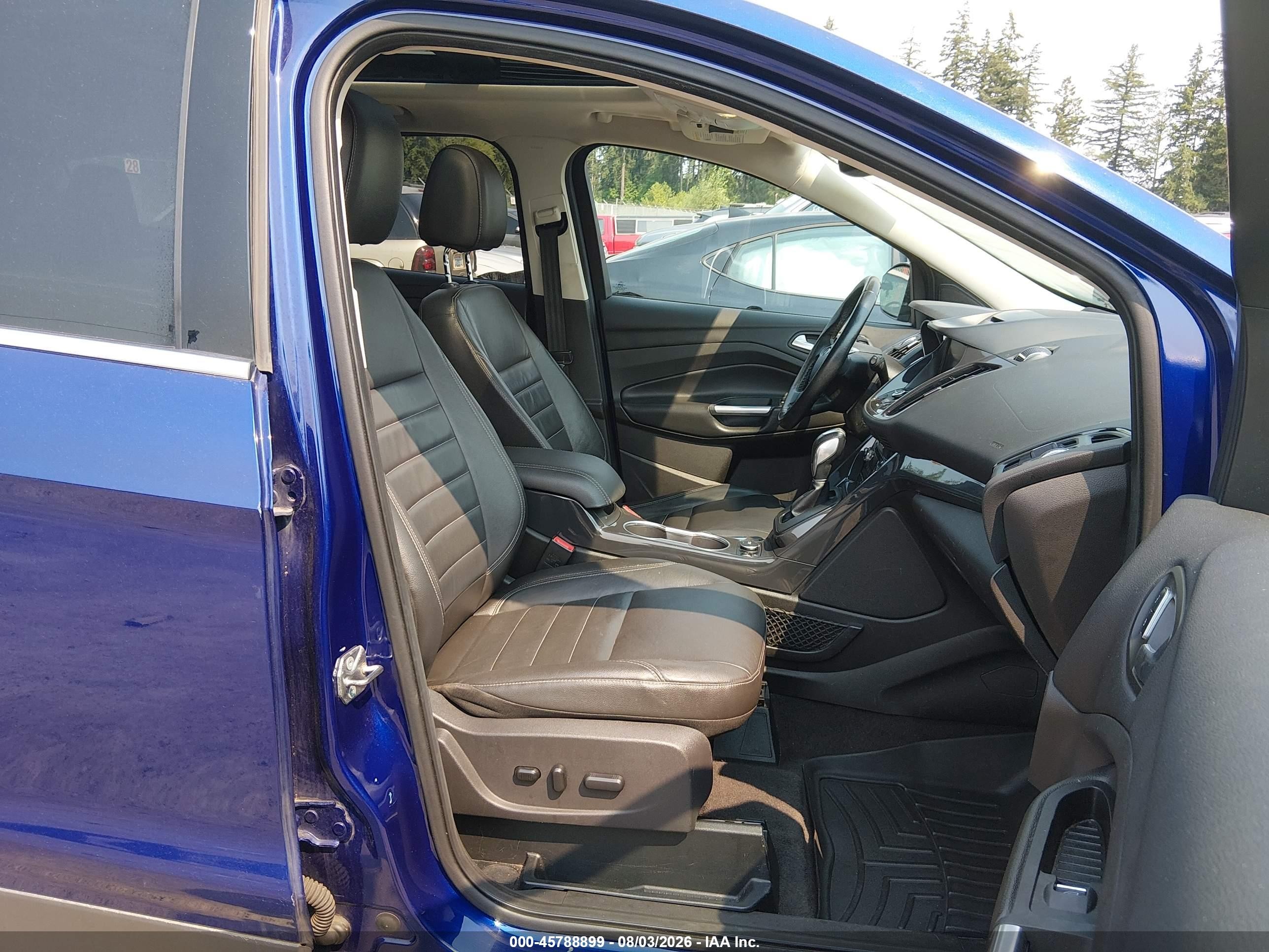 2015 Ford Escape Titanium Blue vin: 1FMCU9J98FUA79787
