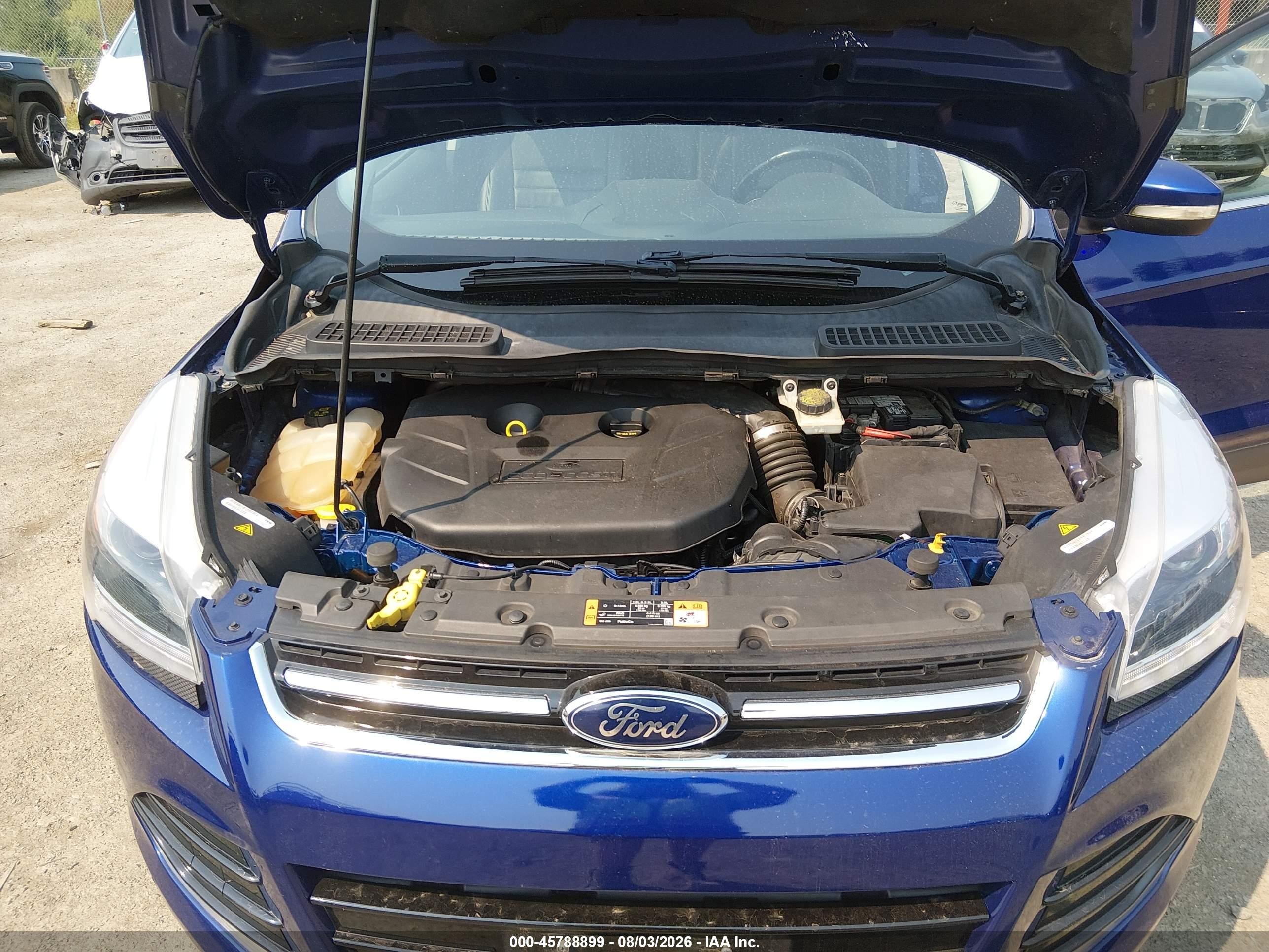 2015 Ford Escape Titanium Blue vin: 1FMCU9J98FUA79787
