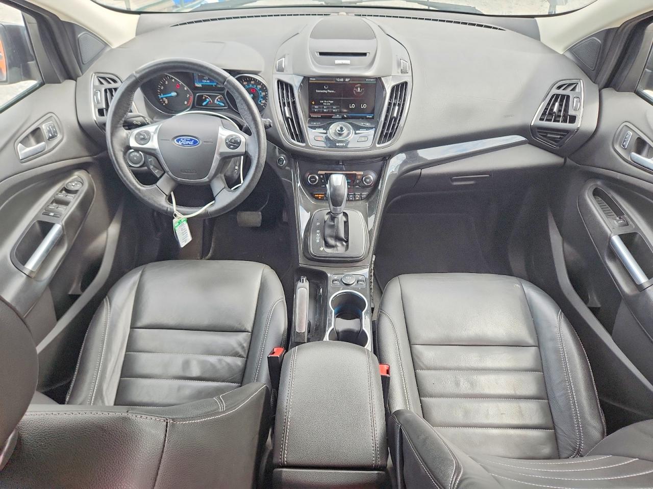 2015 Ford Escape Titanium Черный vin: 1FMCU9J98FUB03182