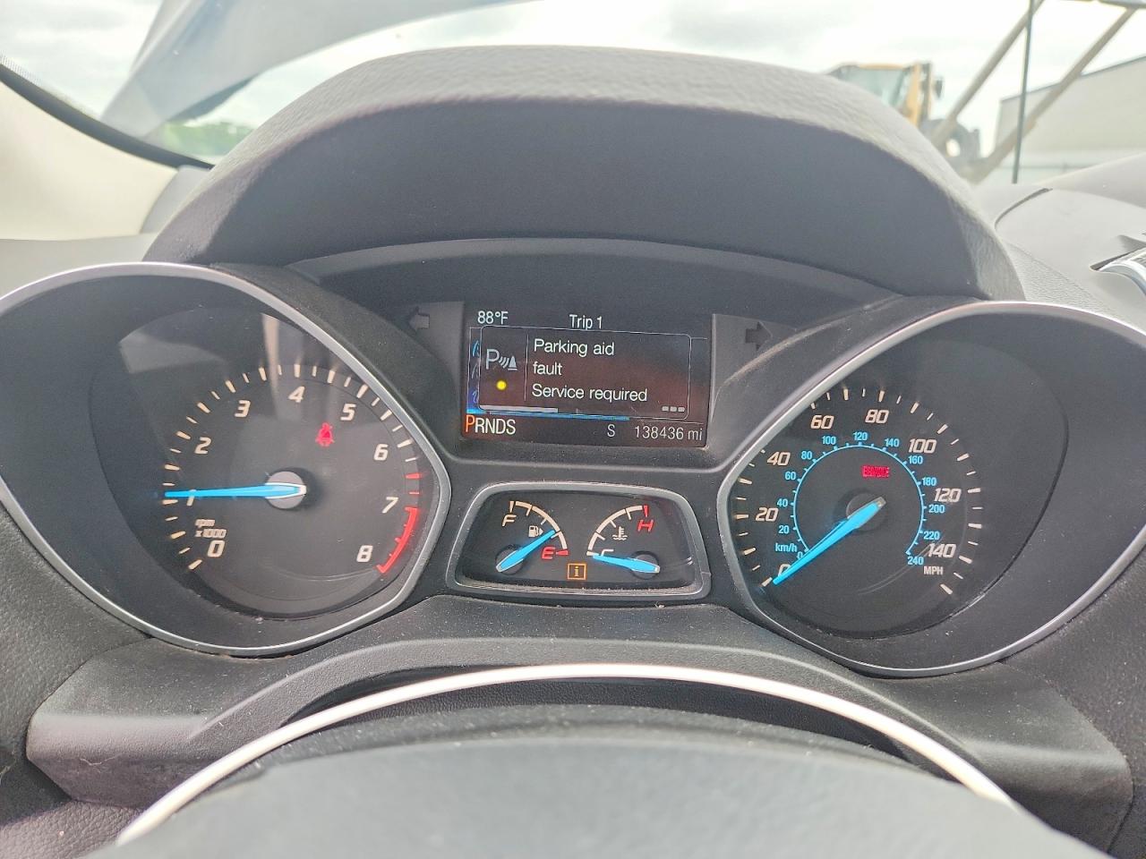 2015 Ford Escape Titanium Черный vin: 1FMCU9J98FUB03182