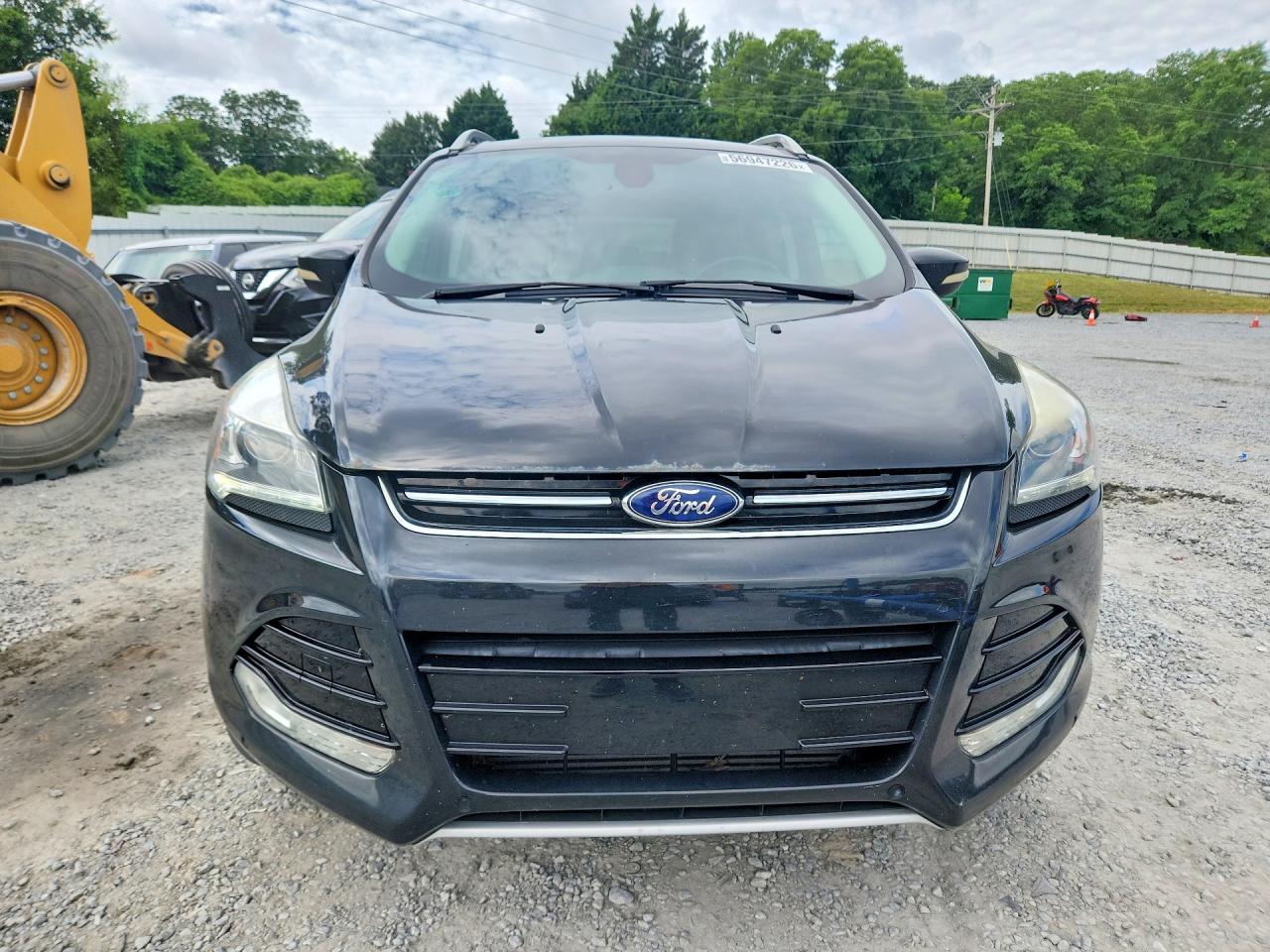 2015 Ford Escape Titanium Черный vin: 1FMCU9J98FUB03182