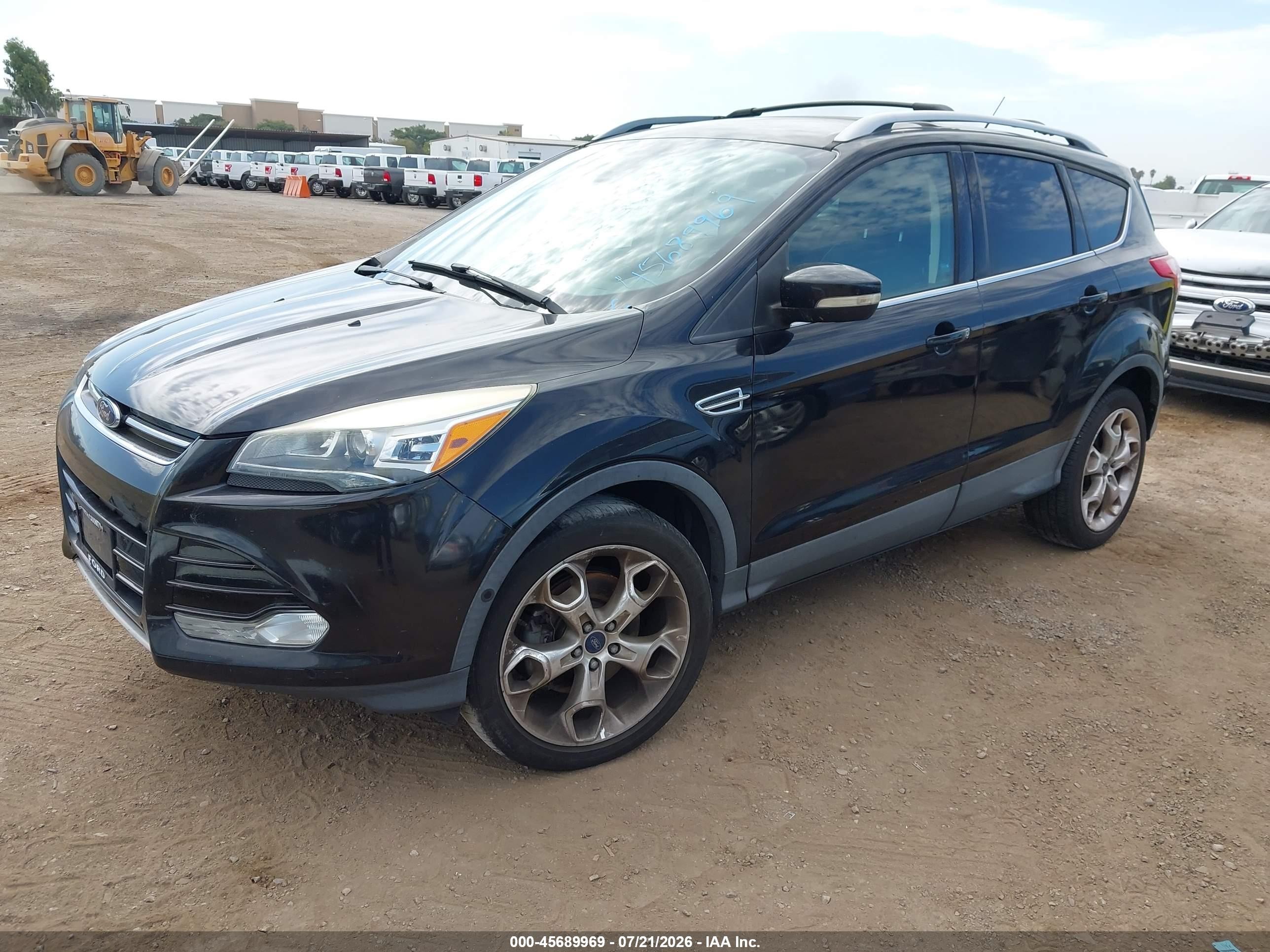 2015 Ford Escape Titanium Black vin: 1FMCU9J98FUB62961