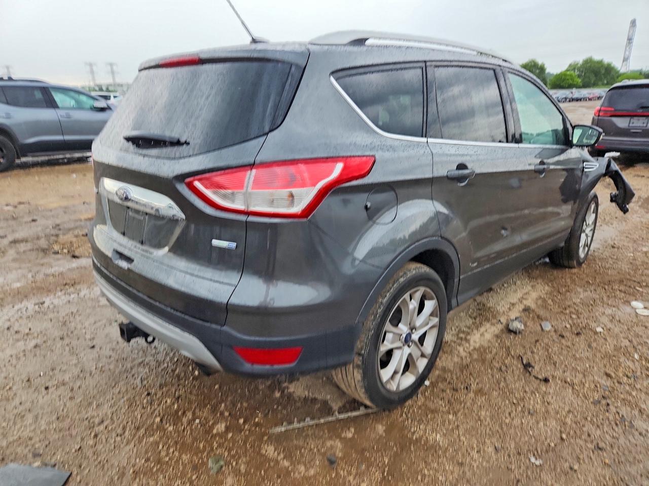 2015 Ford Escape Titanium Gray vin: 1FMCU9J98FUB69795
