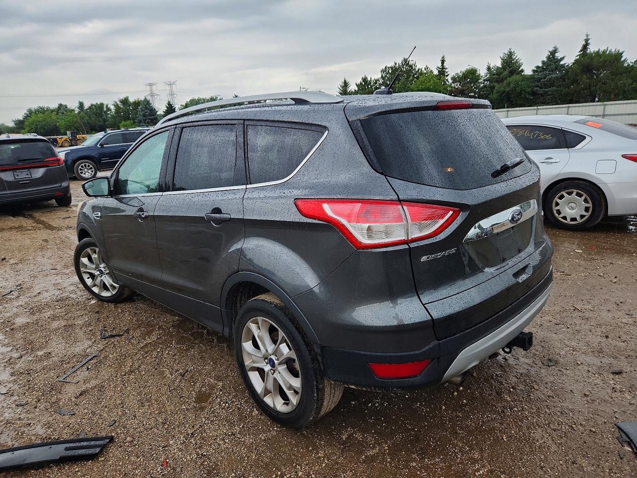 2015 Ford Escape Titanium Gray vin: 1FMCU9J98FUB69795