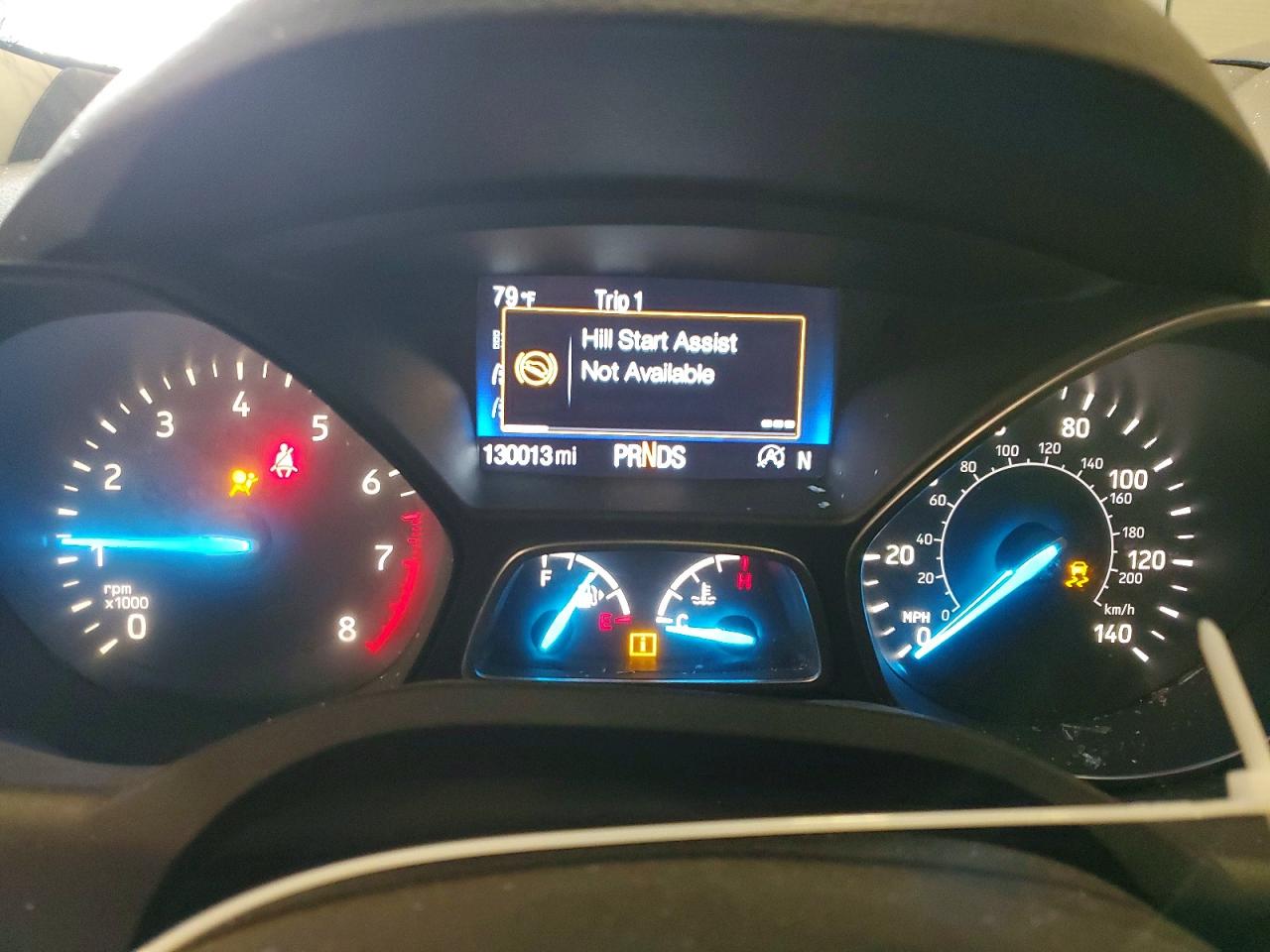 2017 Ford Escape Titanium Черный vin: 1FMCU9J98HUA82188