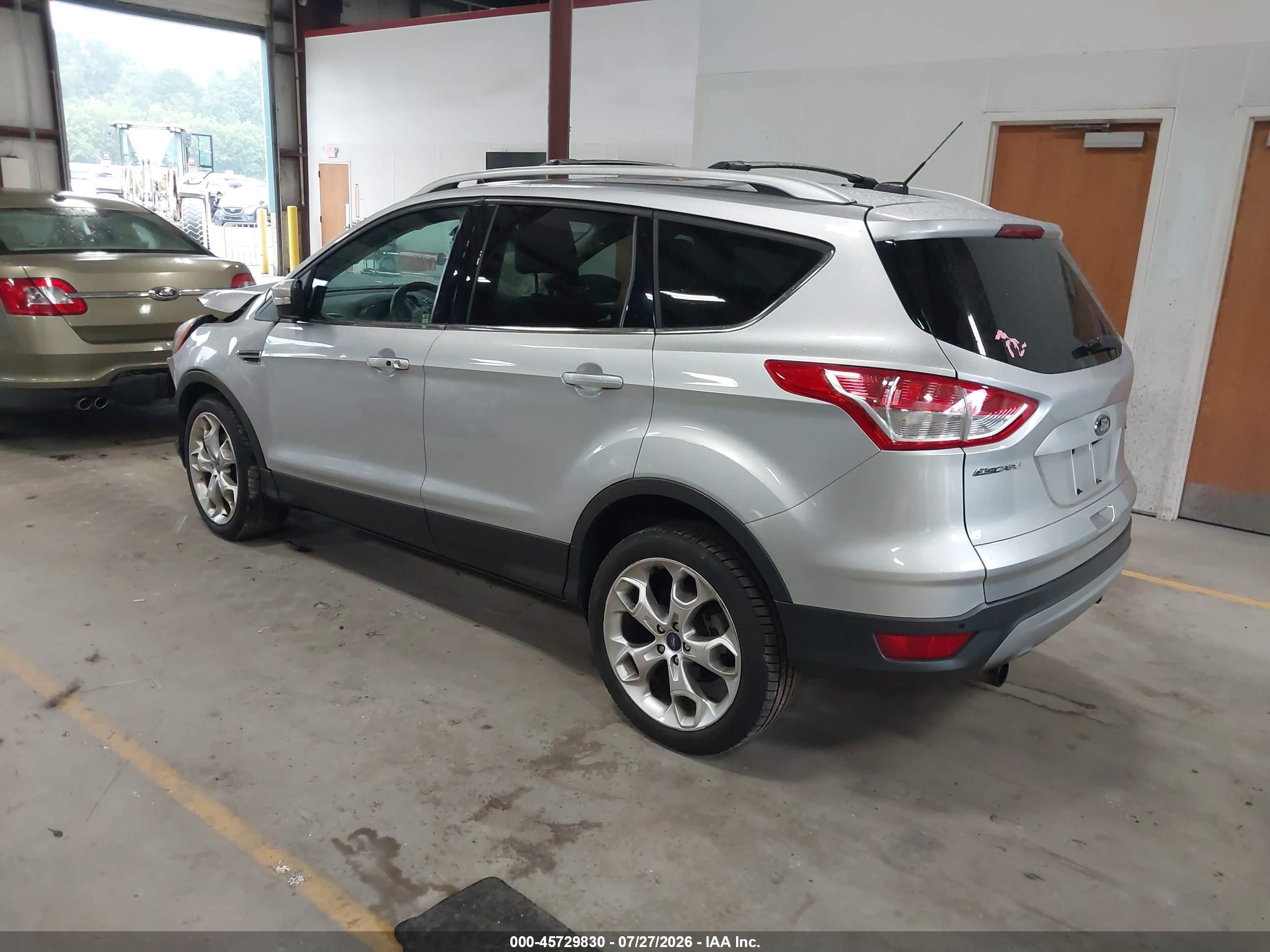 2013 Ford Escape Titanium Silver vin: 1FMCU9J99DUB07805