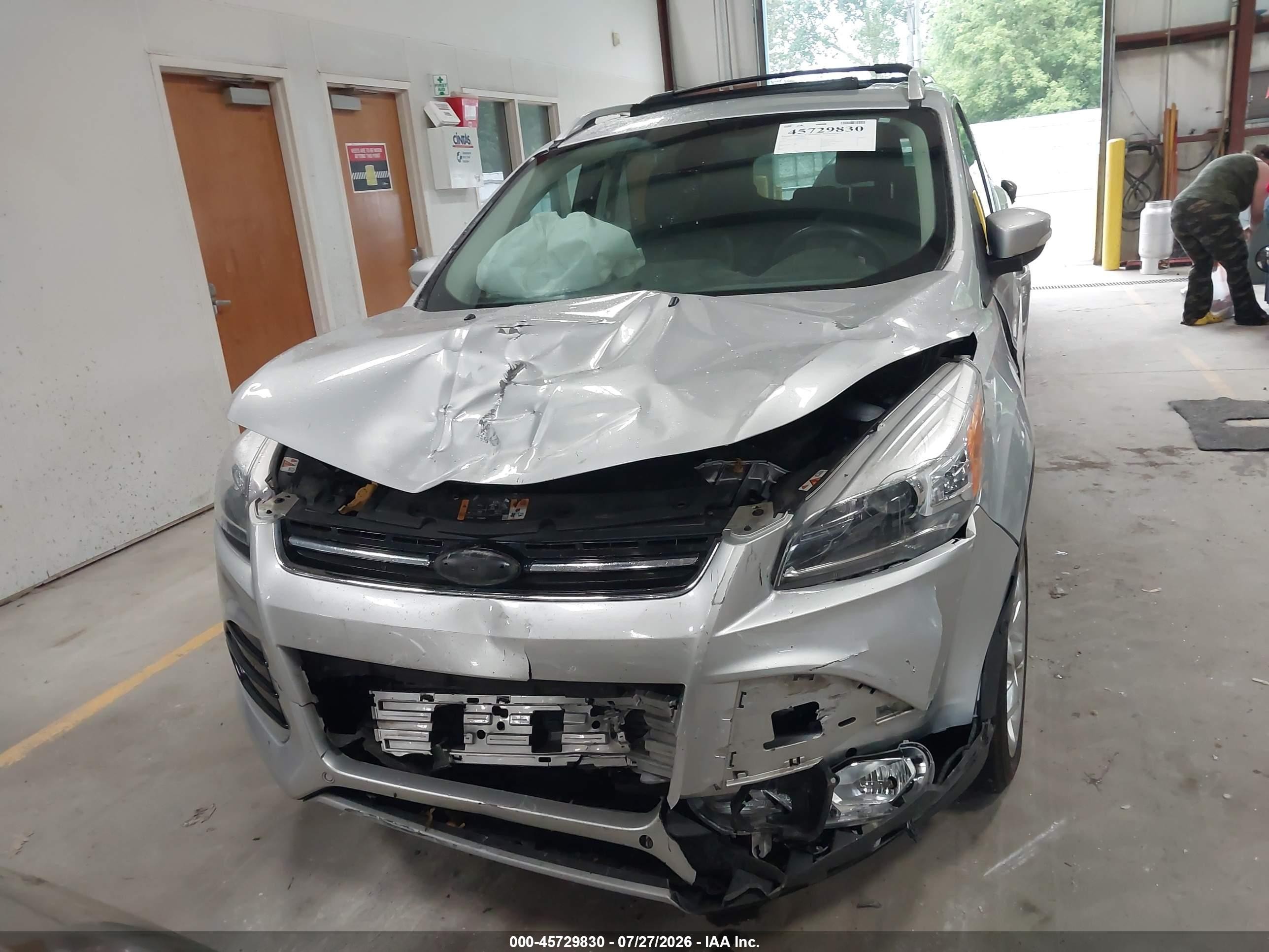 2013 Ford Escape Titanium Silver vin: 1FMCU9J99DUB07805