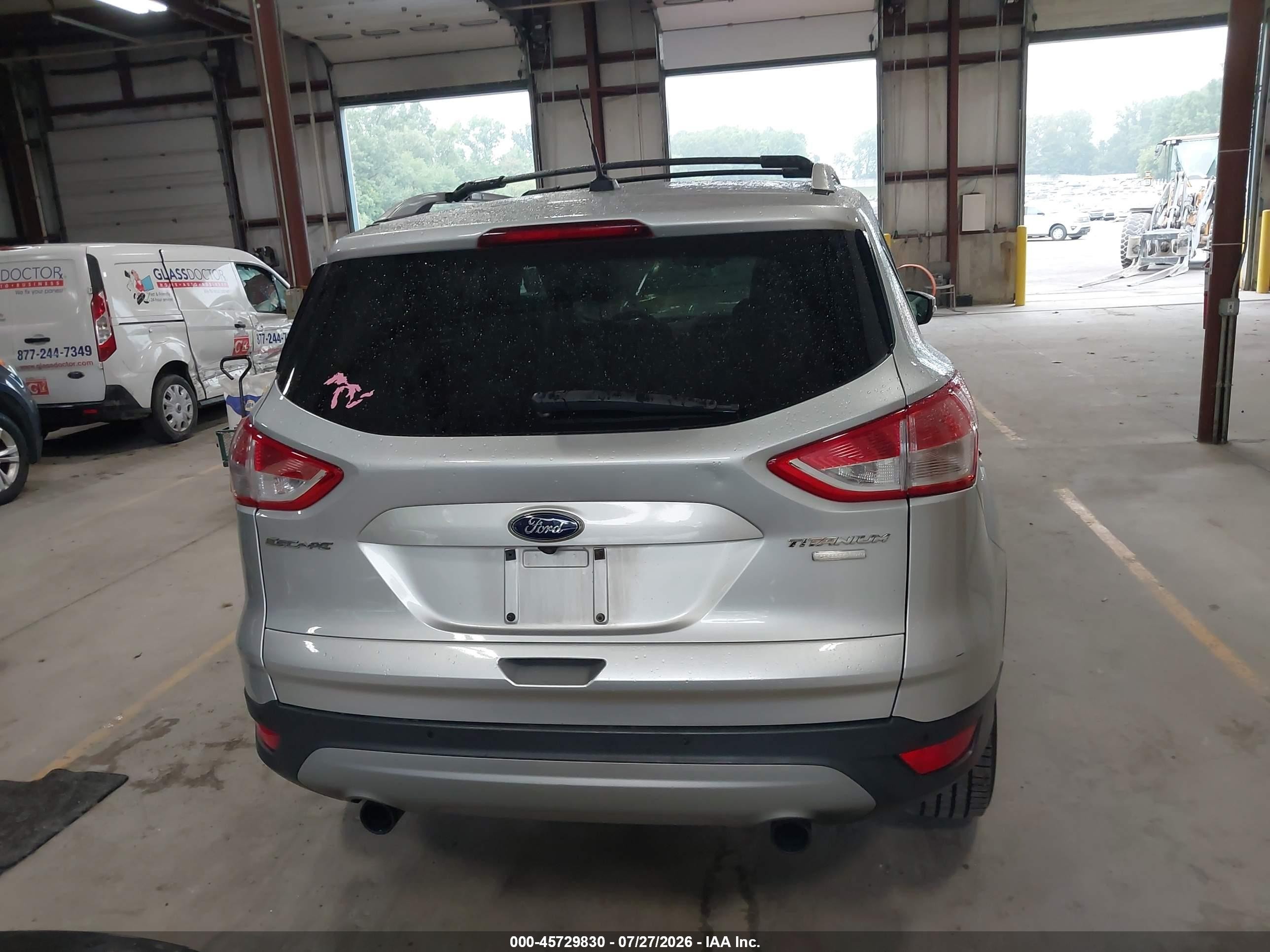 2013 Ford Escape Titanium Silver vin: 1FMCU9J99DUB07805