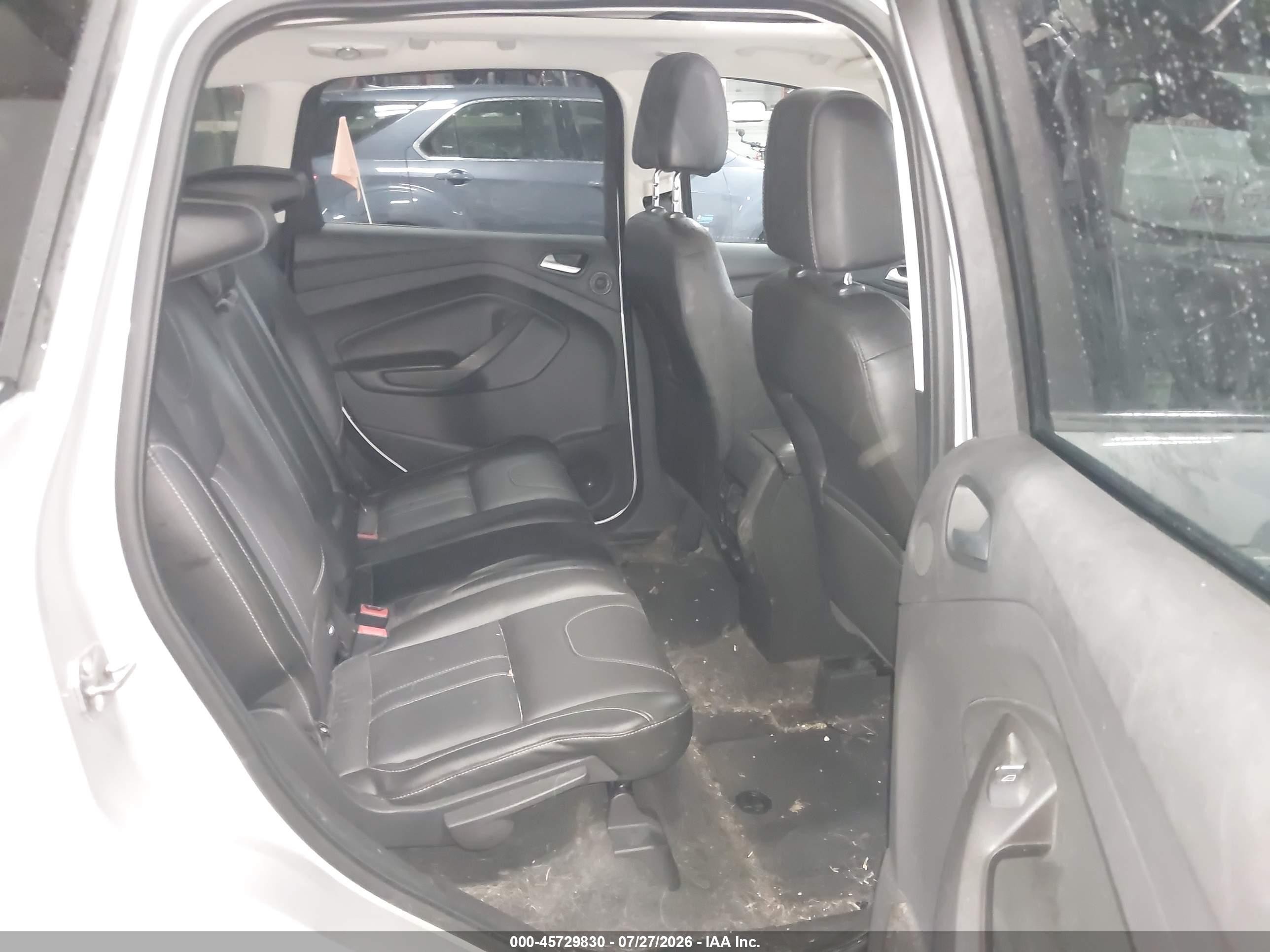 2013 Ford Escape Titanium Silver vin: 1FMCU9J99DUB07805