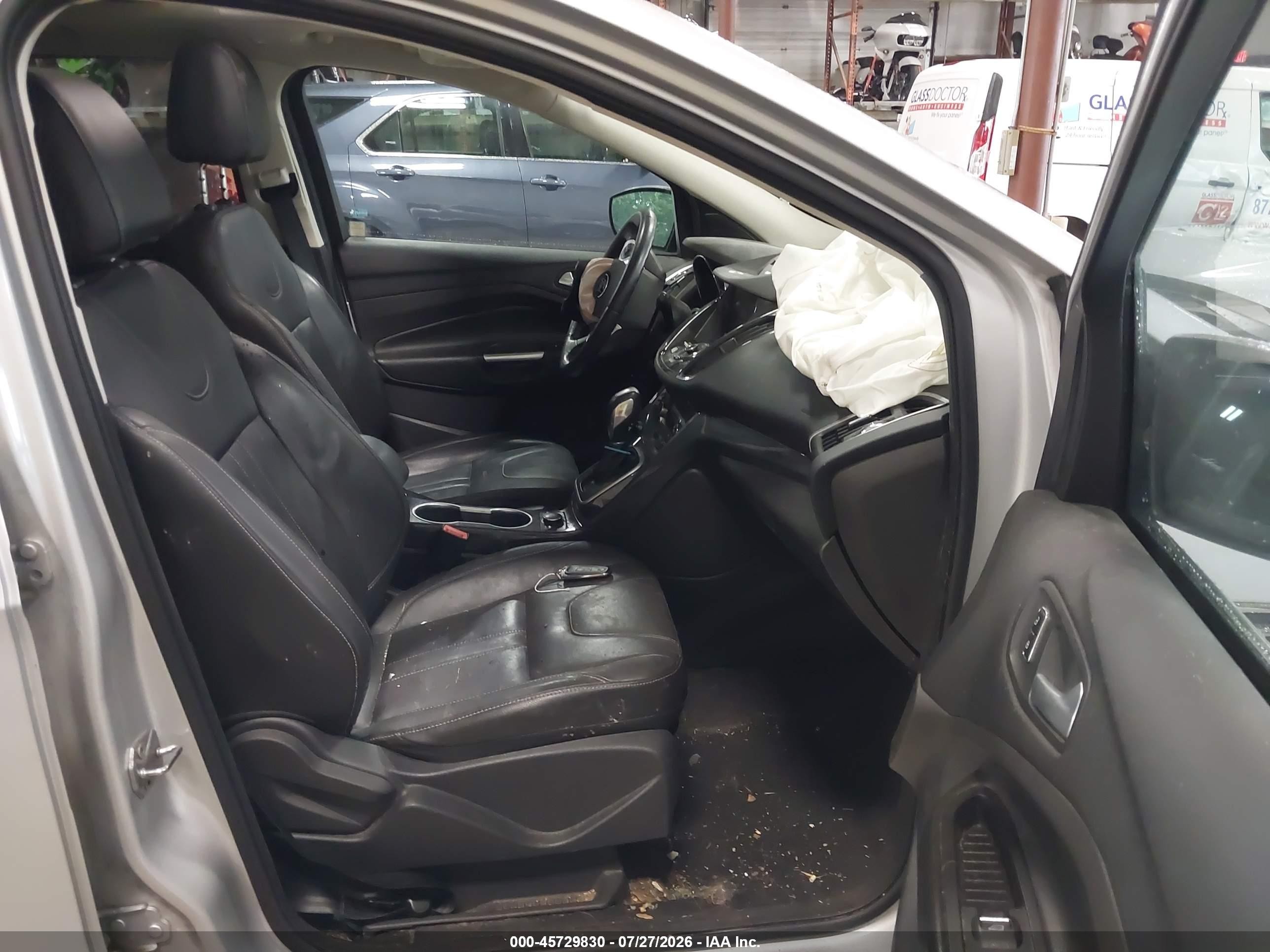 2013 Ford Escape Titanium Silver vin: 1FMCU9J99DUB07805
