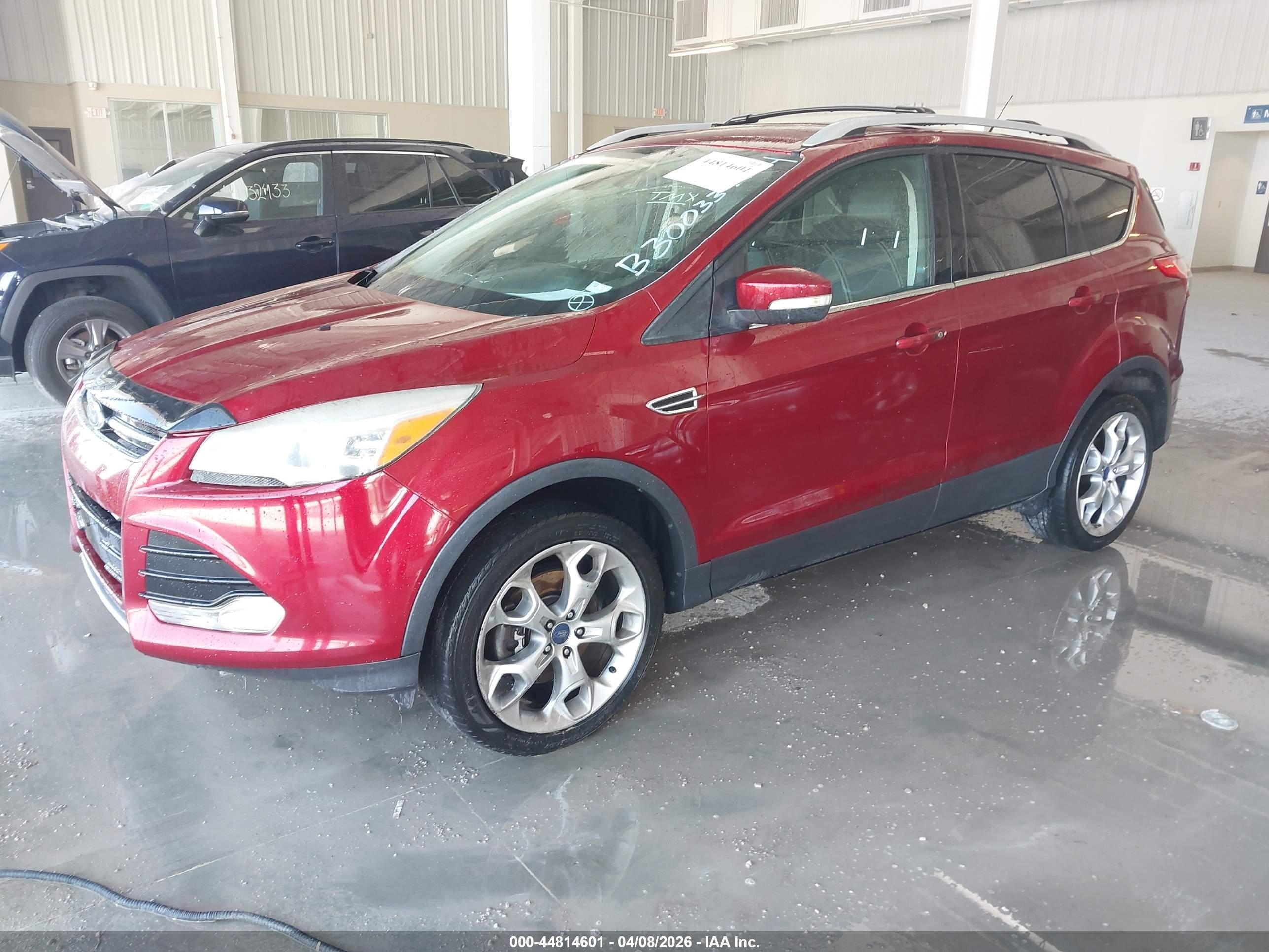 2013 Ford Escape Titanium Красный vin: 1FMCU9J99DUB30033