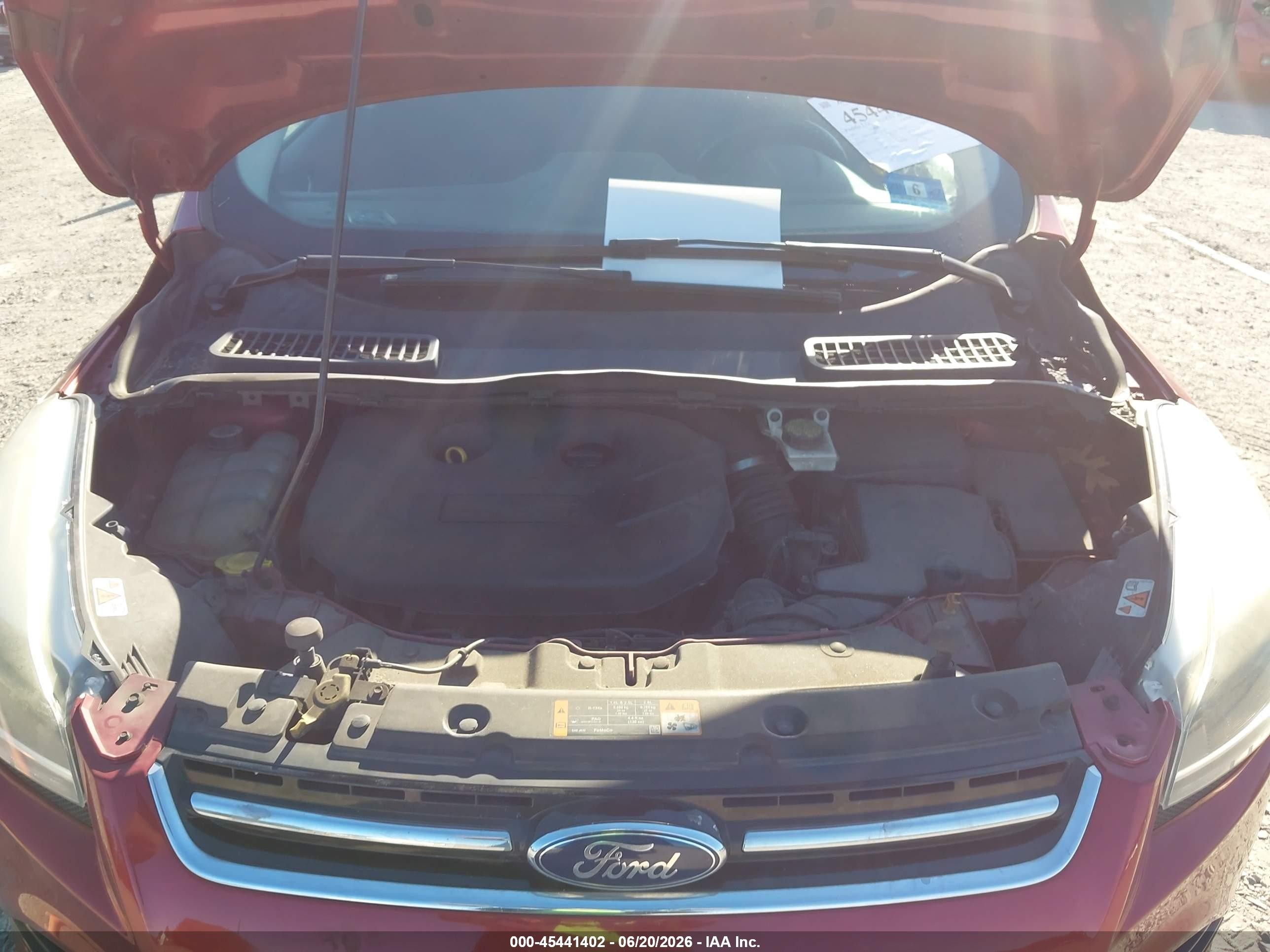 2013 Ford Escape Titanium Burgundy vin: 1FMCU9J99DUC30763