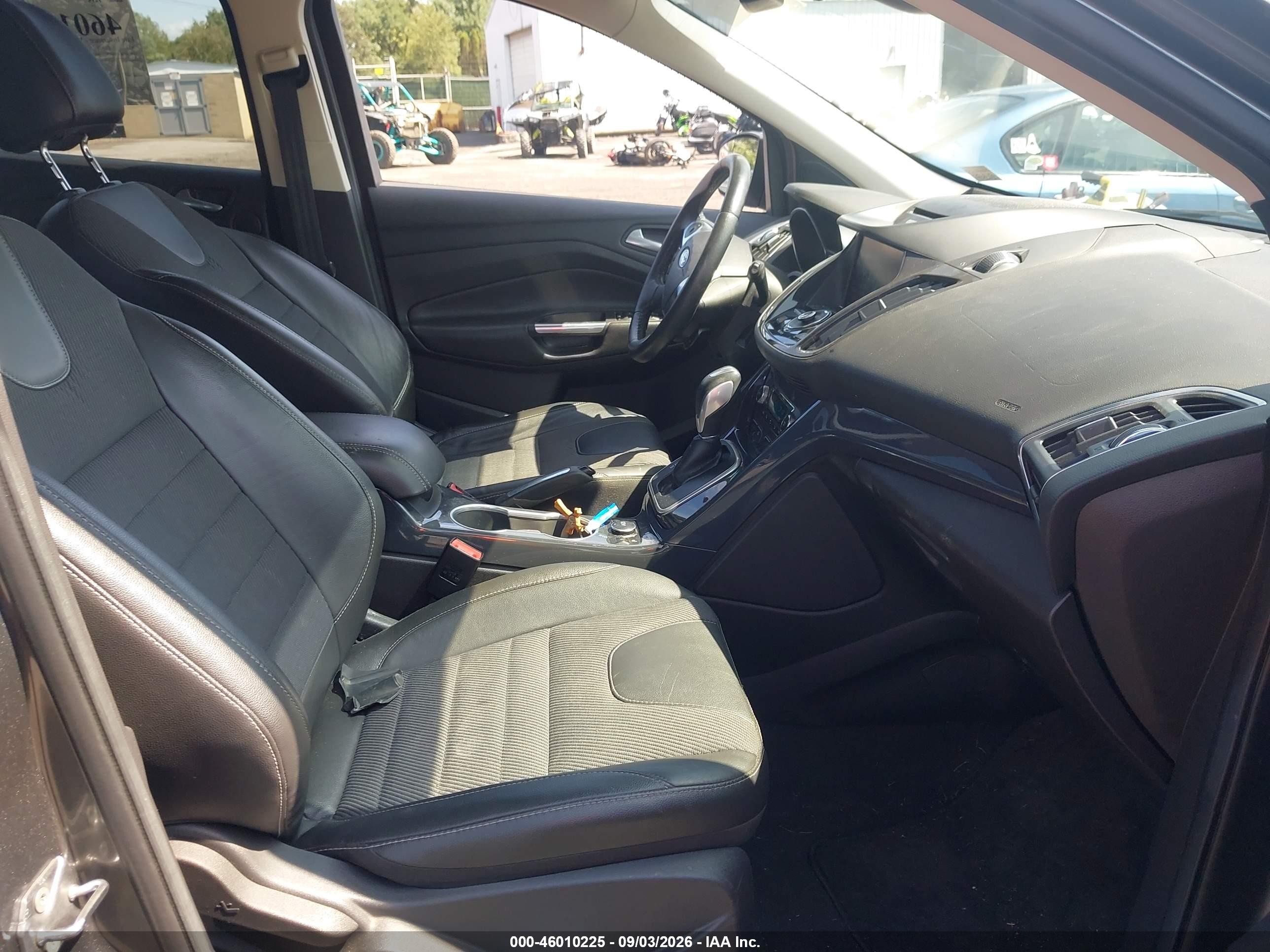 2013 Ford Escape Titanium Gray vin: 1FMCU9J99DUD65001