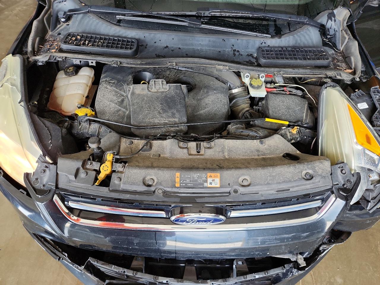 2014 Ford Escape Titanium Black vin: 1FMCU9J99EUA68621