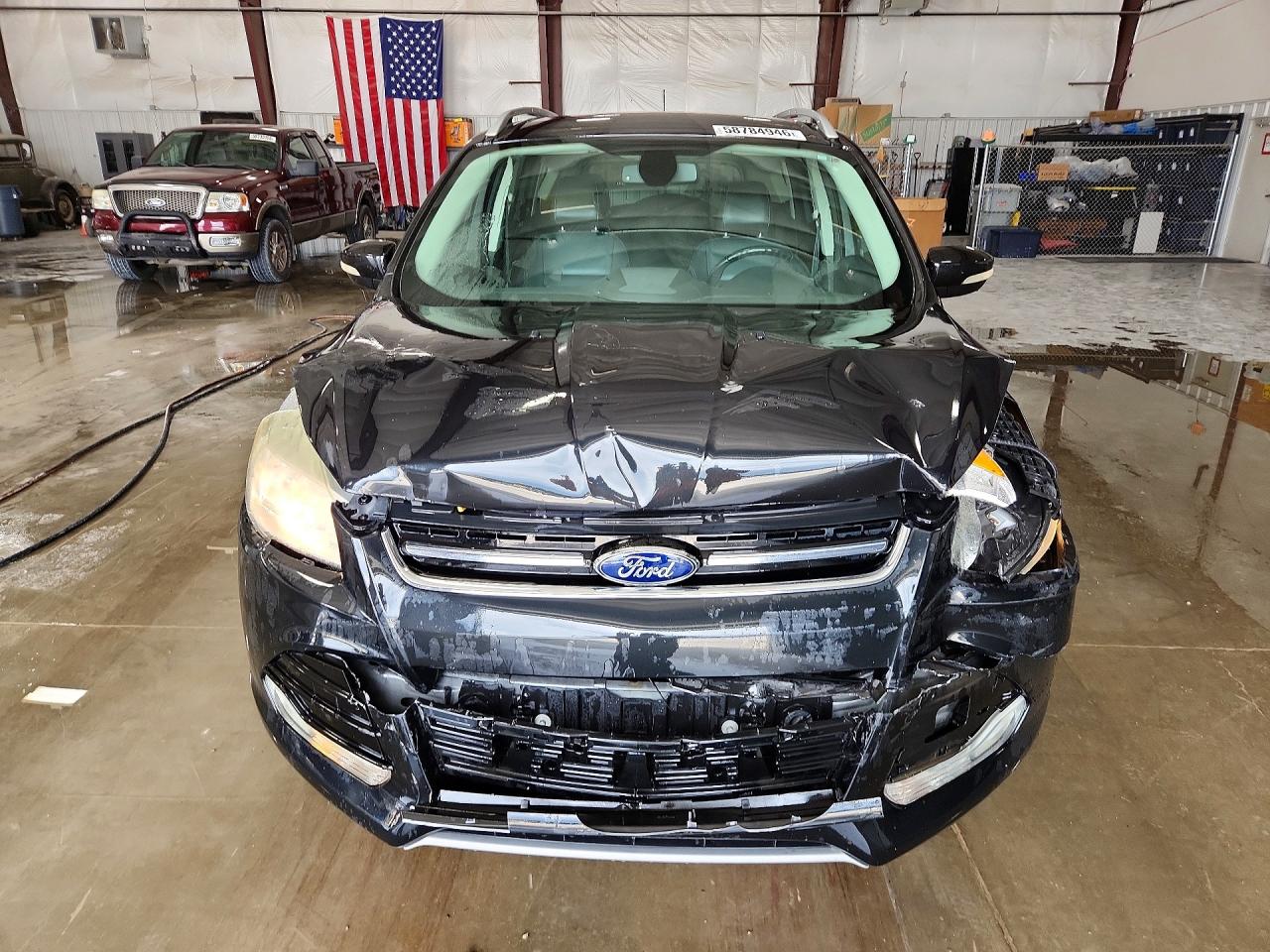 2014 Ford Escape Titanium Black vin: 1FMCU9J99EUA68621