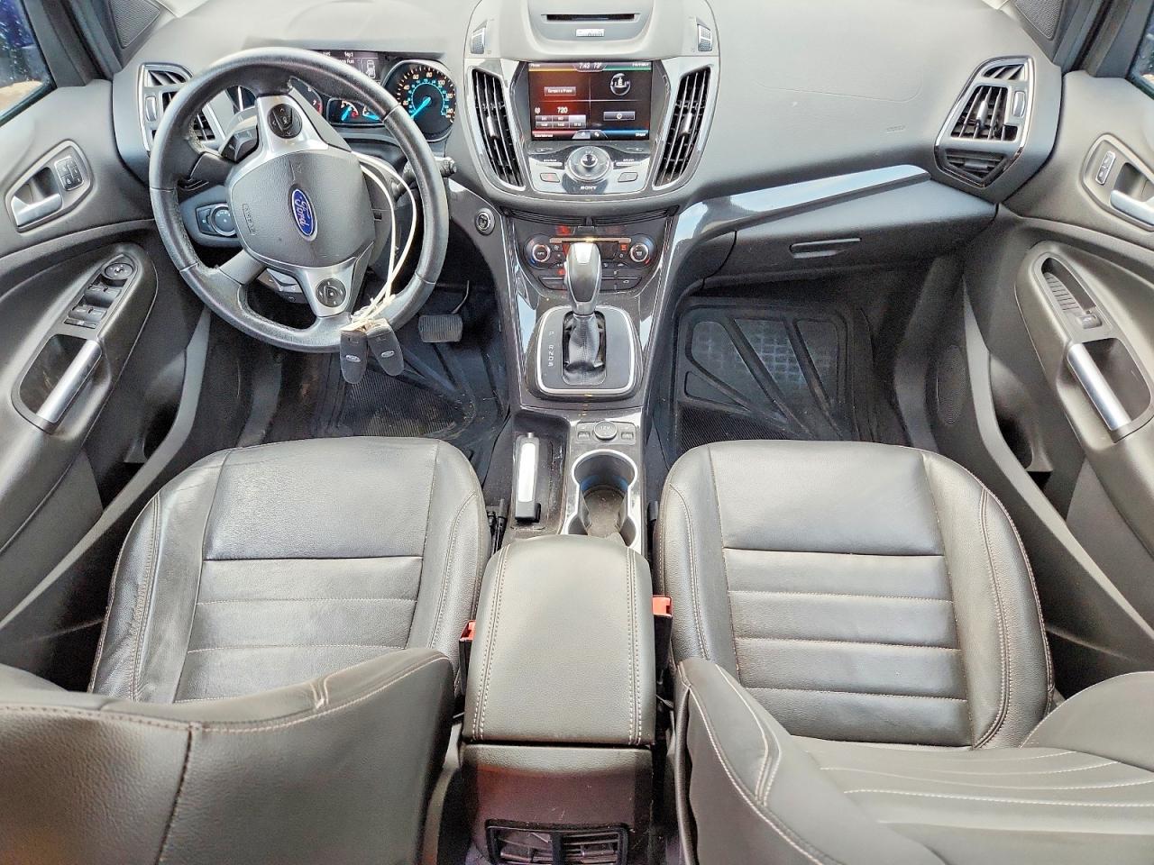 2014 Ford Escape Titanium Blue vin: 1FMCU9J99EUA69087