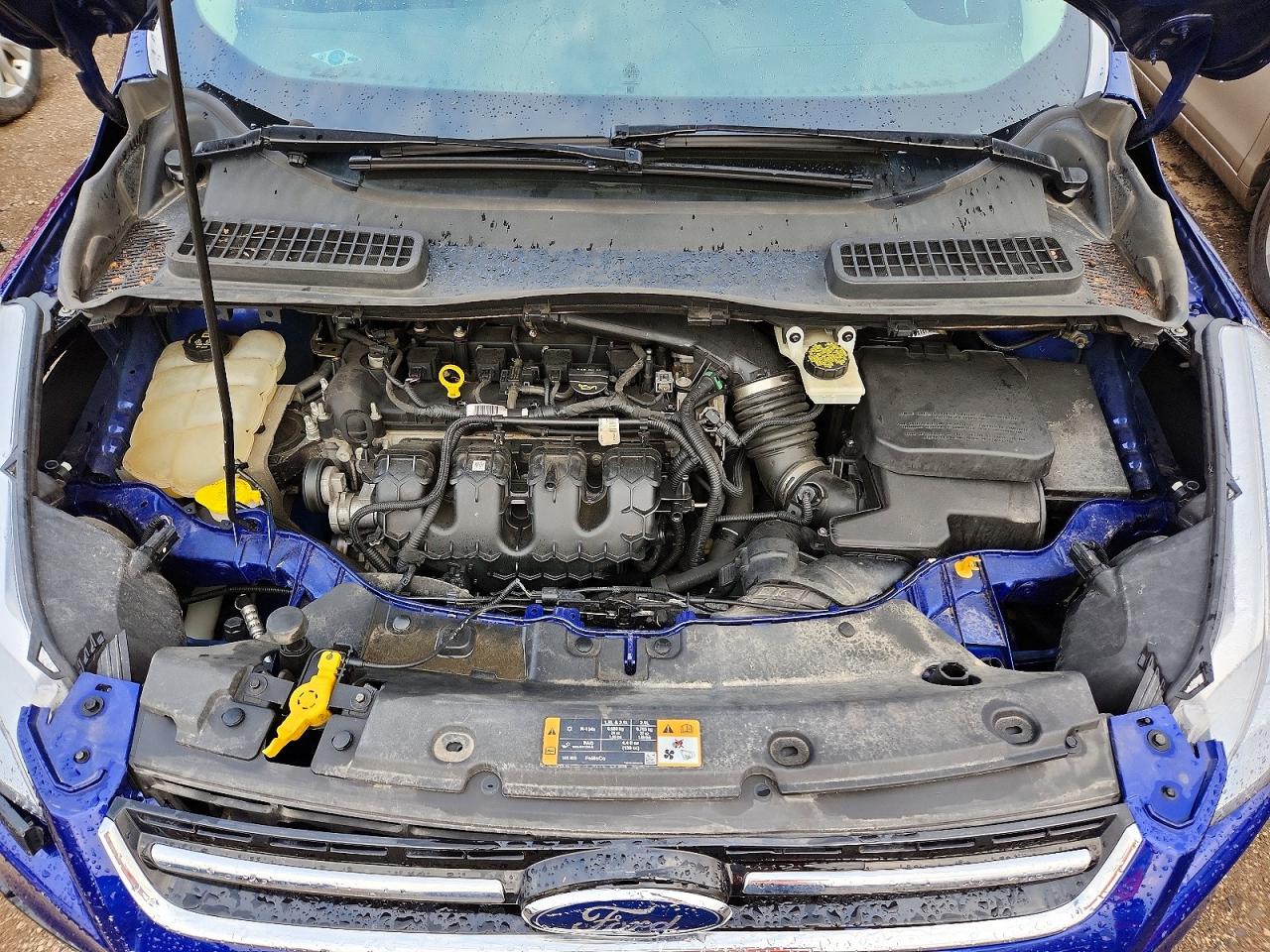 2014 Ford Escape Titanium Blue vin: 1FMCU9J99EUA69087