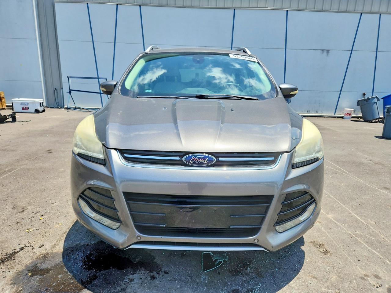 2014 Ford Escape Titanium Gray vin: 1FMCU9J99EUA96354