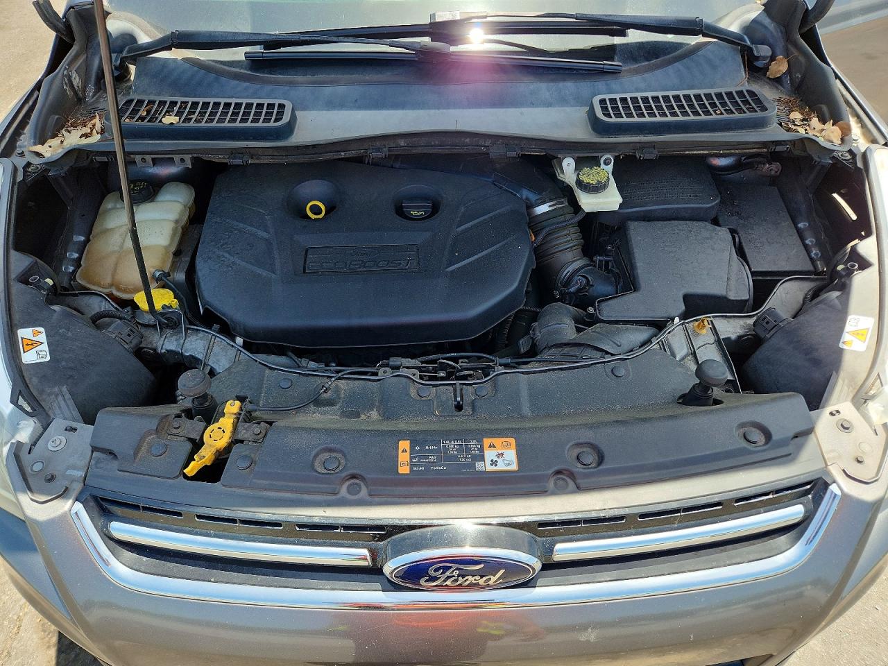 2014 Ford Escape Titanium Gray vin: 1FMCU9J99EUA96354