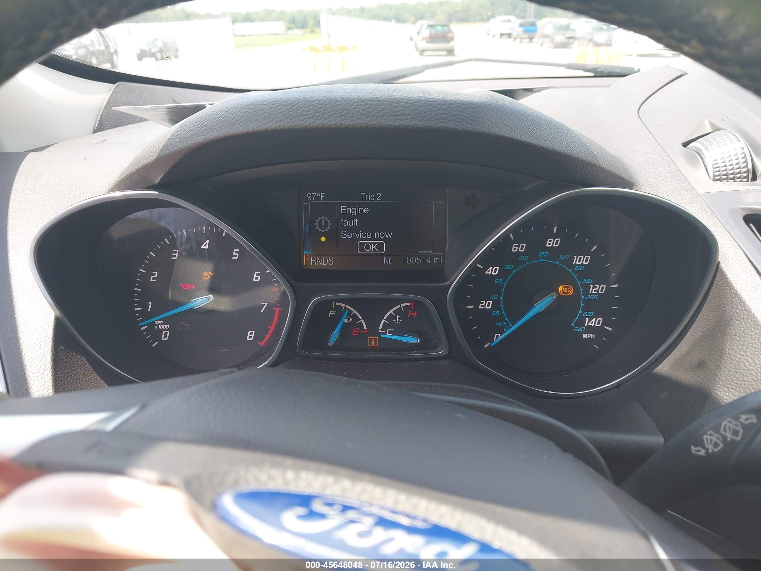 2014 Ford Escape Titanium Burgundy vin: 1FMCU9J99EUB03254