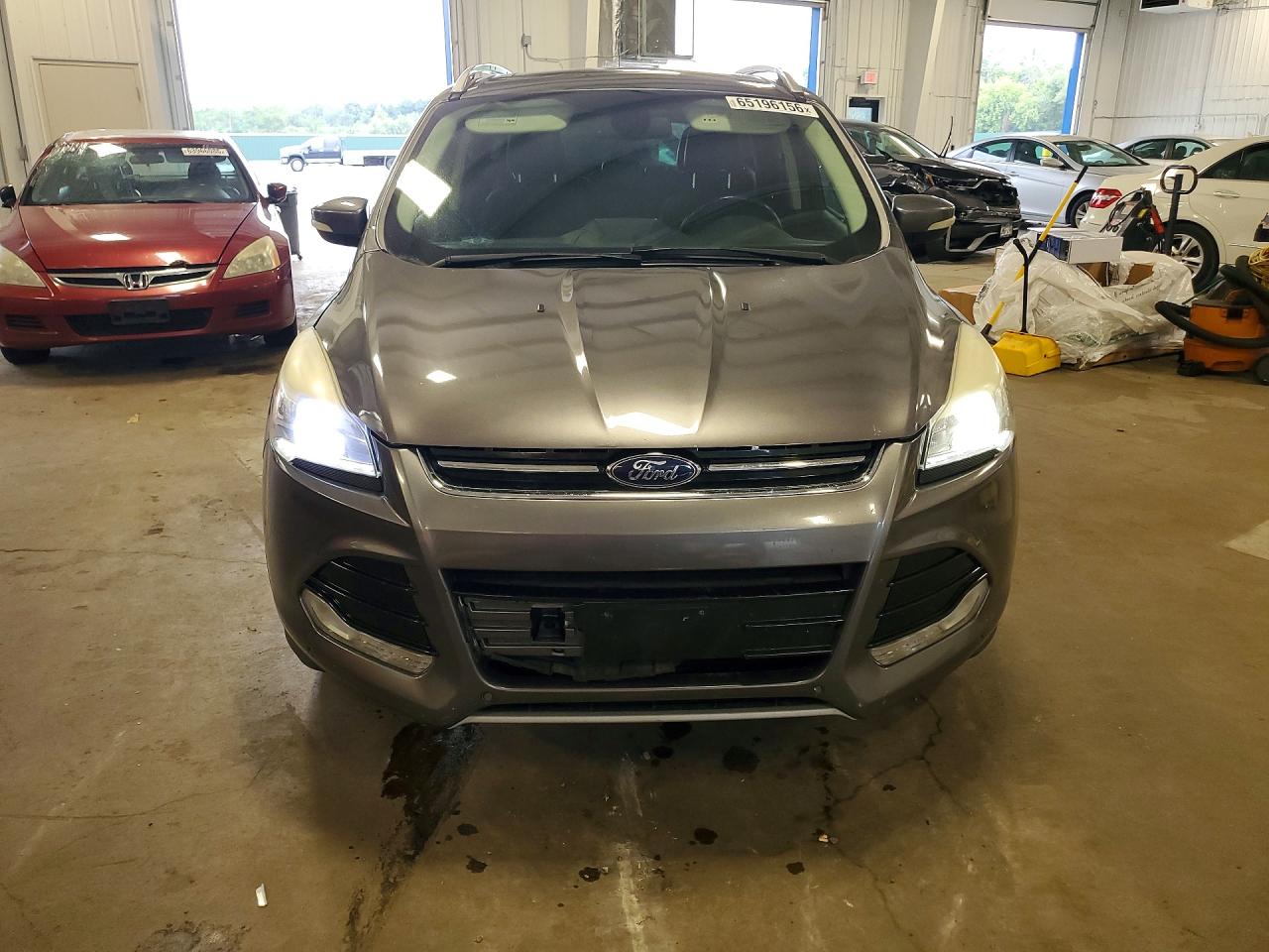 2014 Ford Escape Titanium Gray vin: 1FMCU9J99EUB26548
