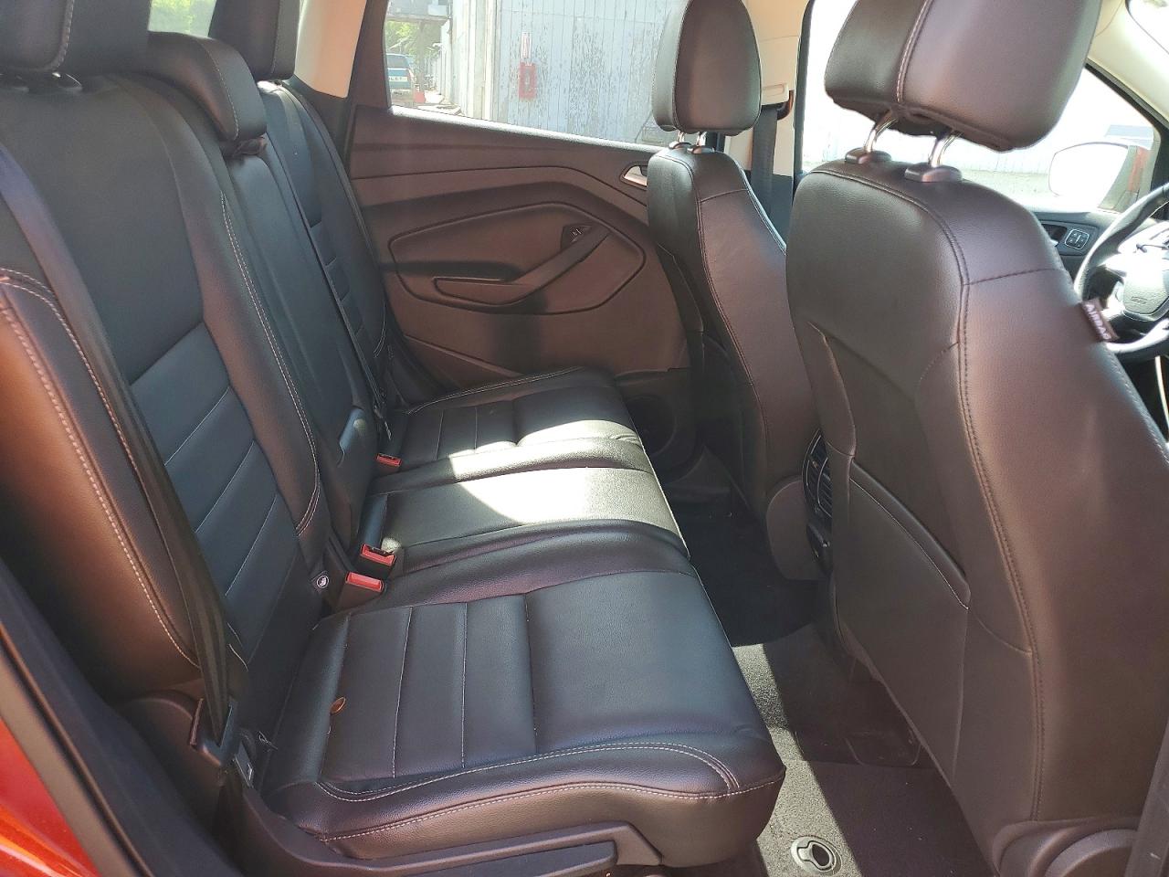 2014 Ford Escape Titanium Red vin: 1FMCU9J99EUB70940