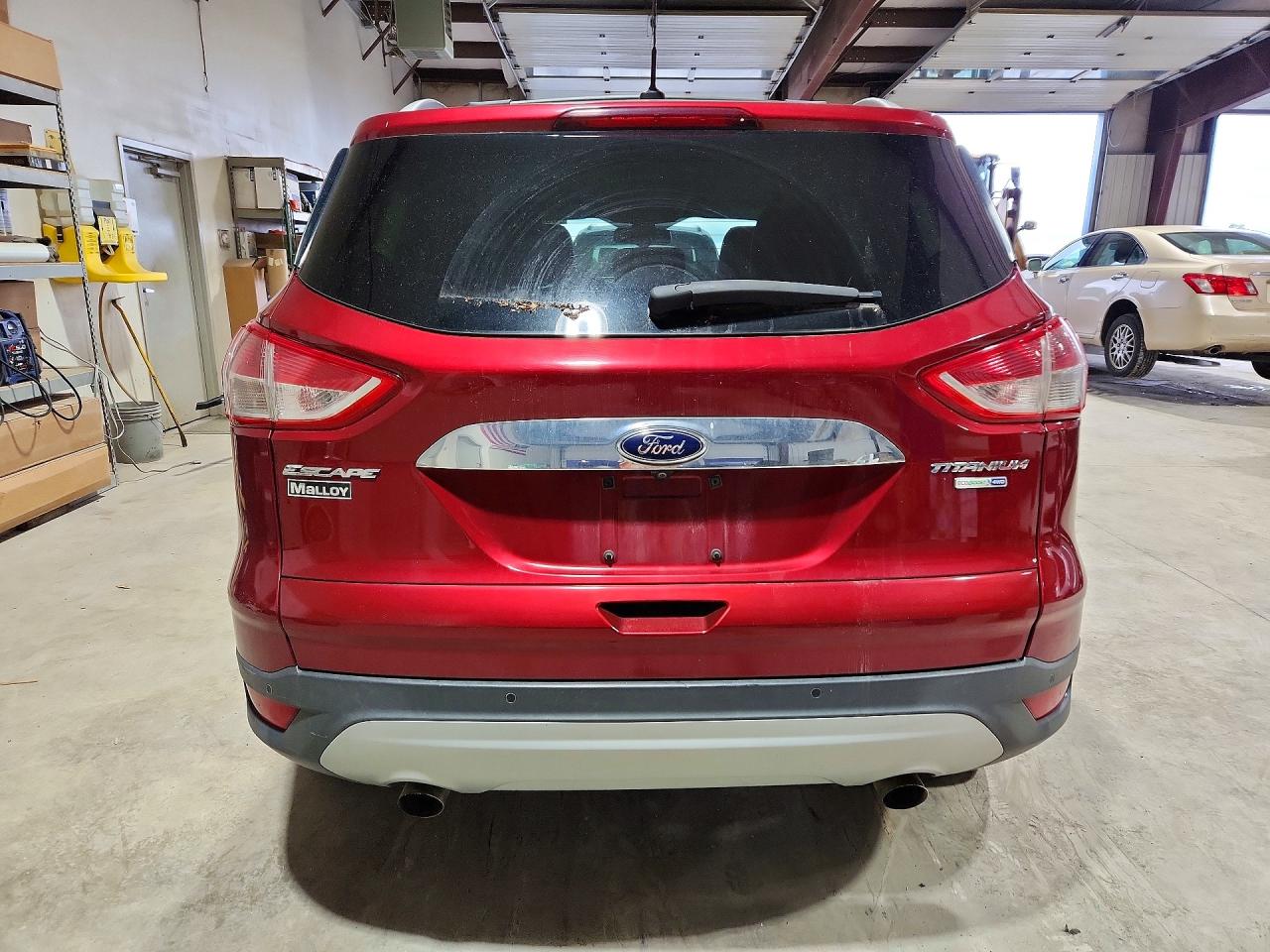 2014 Ford Escape Titanium Burgundy vin: 1FMCU9J99EUB93683