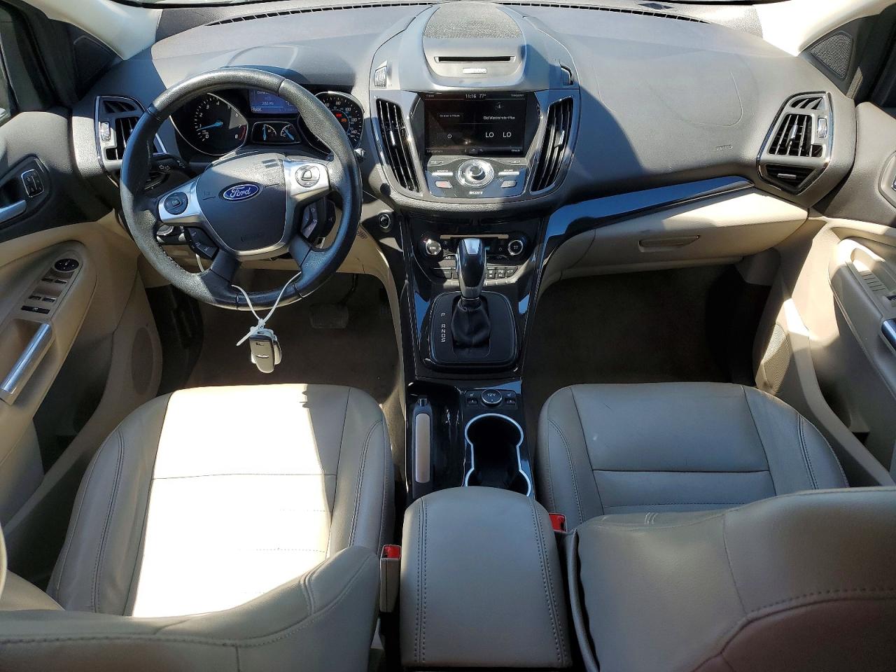 2014 Ford Escape Titanium Silver vin: 1FMCU9J99EUC26911