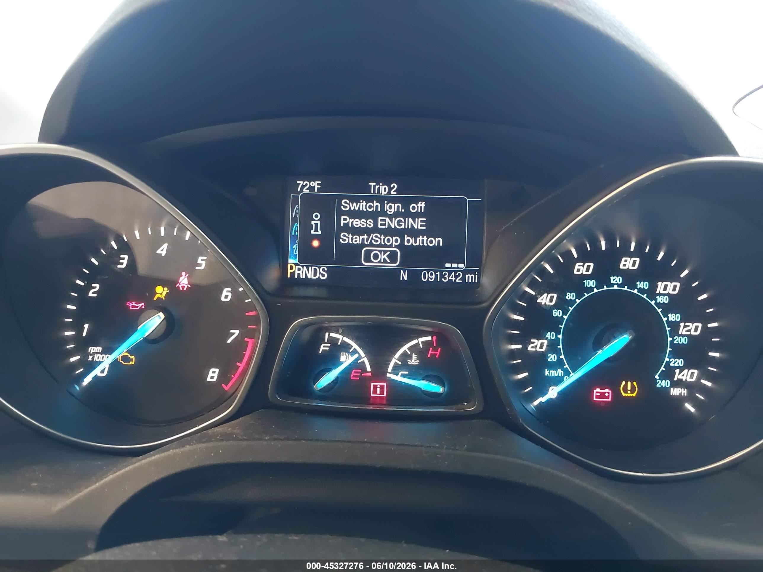 2014 Ford Escape Titanium Серебряный vin: 1FMCU9J99EUC44048