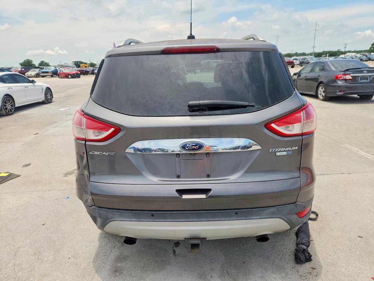 2014 Ford Escape Titanium Gray vin: 1FMCU9J99EUE52589